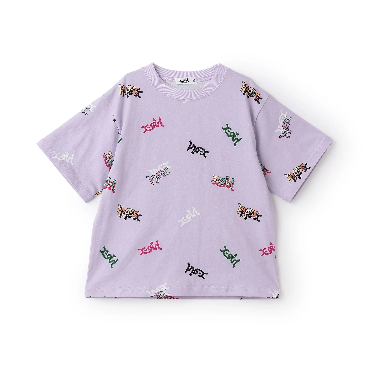 ミルズロゴ総柄半袖Tシャツ - Image 3