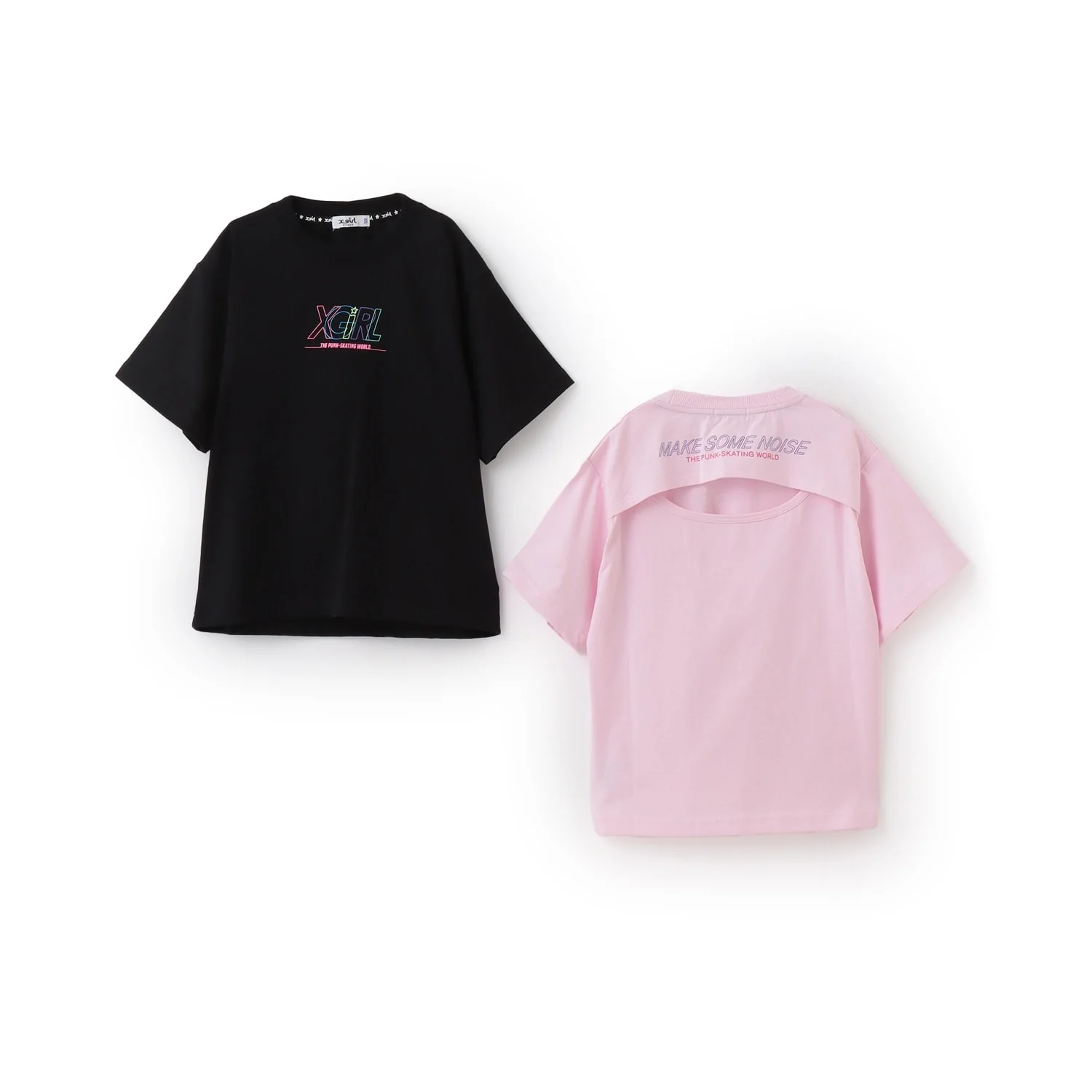 後ろ開半袖Tシャツ - Image 9
