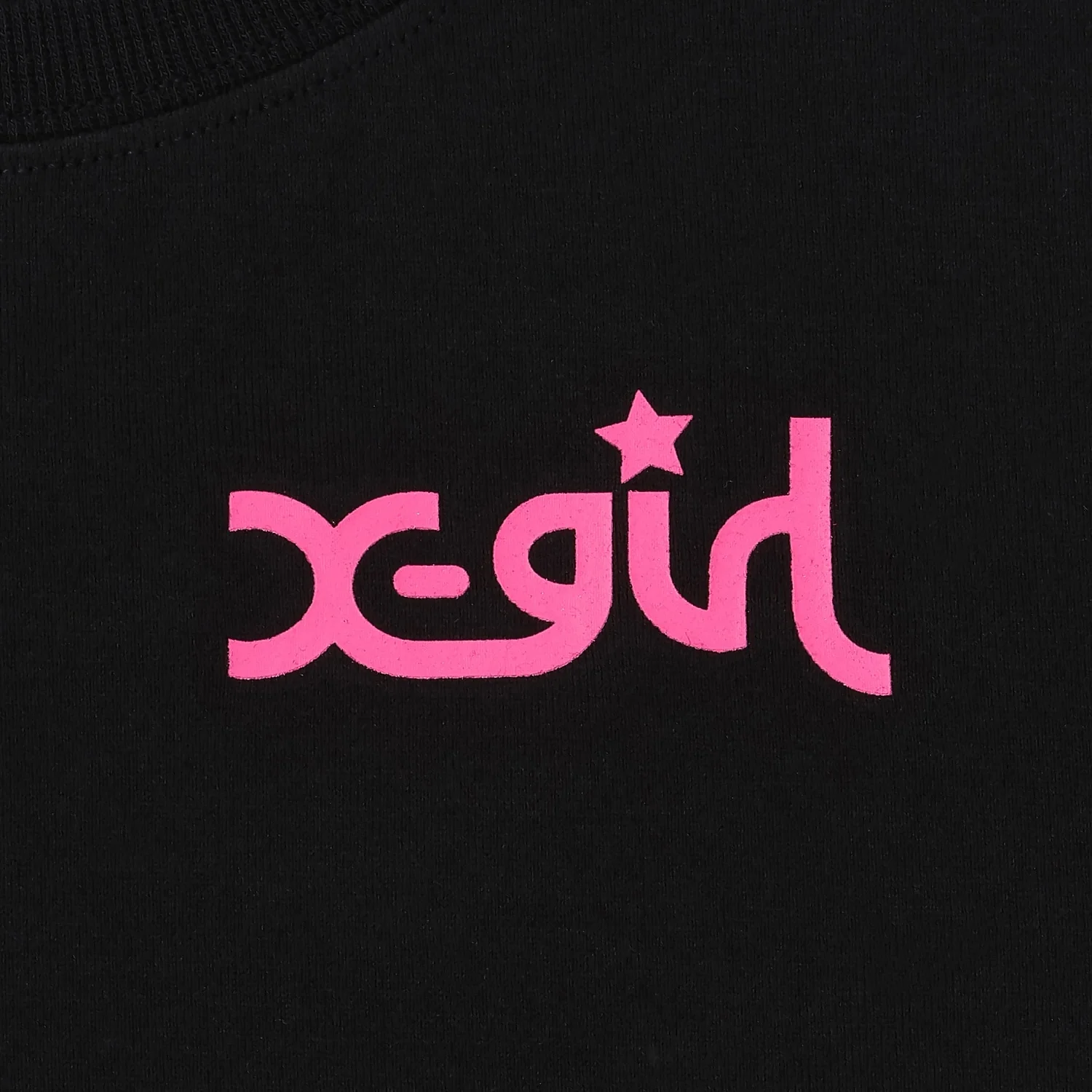 キラッキー+メッセージロゴ バックプリント半袖Tシャツ - Image 6