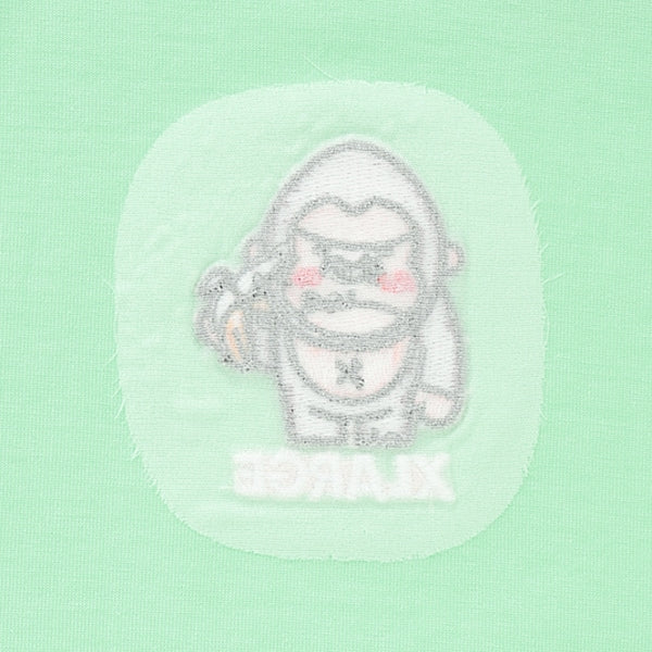 ワンポイントゴリラ&後首バナナ 半袖Tシャツ - Image 6