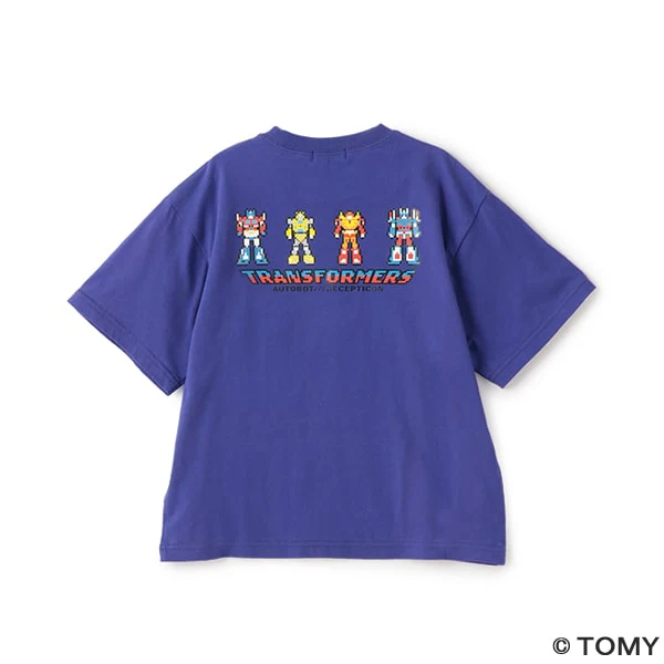 【トランスフォーマー】ピクセルファニーゴリラ半袖Tシャツ - Image 4