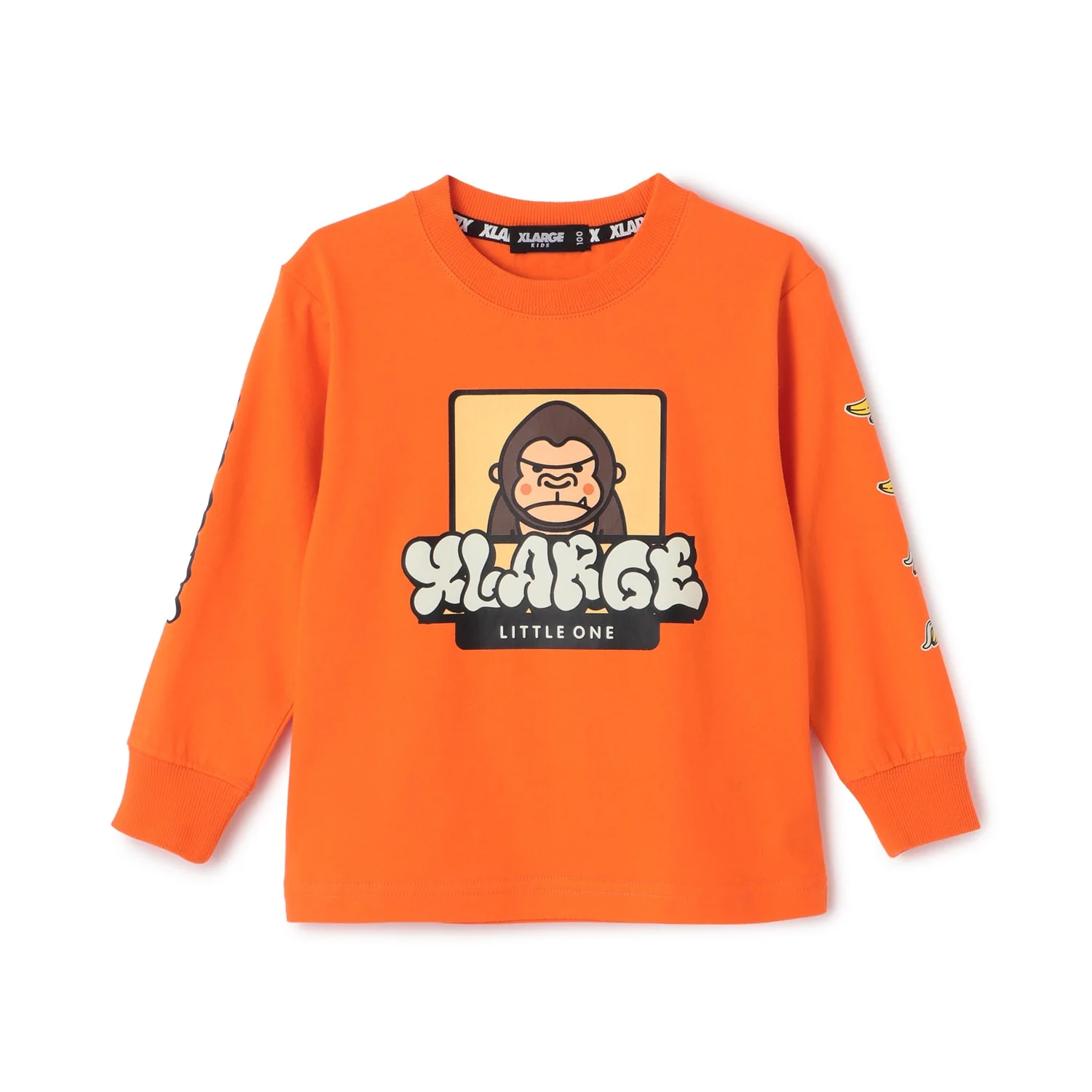 ファニーゴリラ&グラフィティ蓄光プリント長袖Tシャツ - Image 2