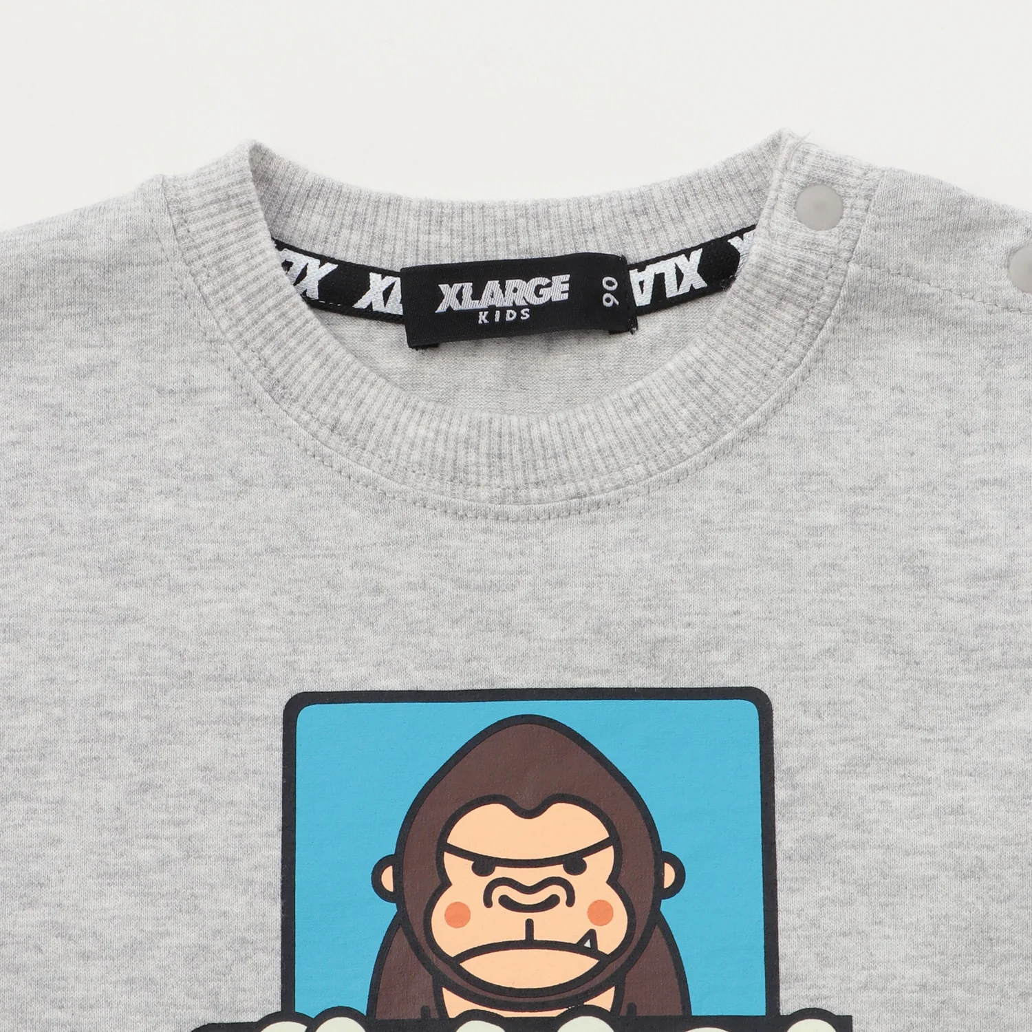 ファニーゴリラ&グラフィティ蓄光プリント長袖Tシャツ - Image 5