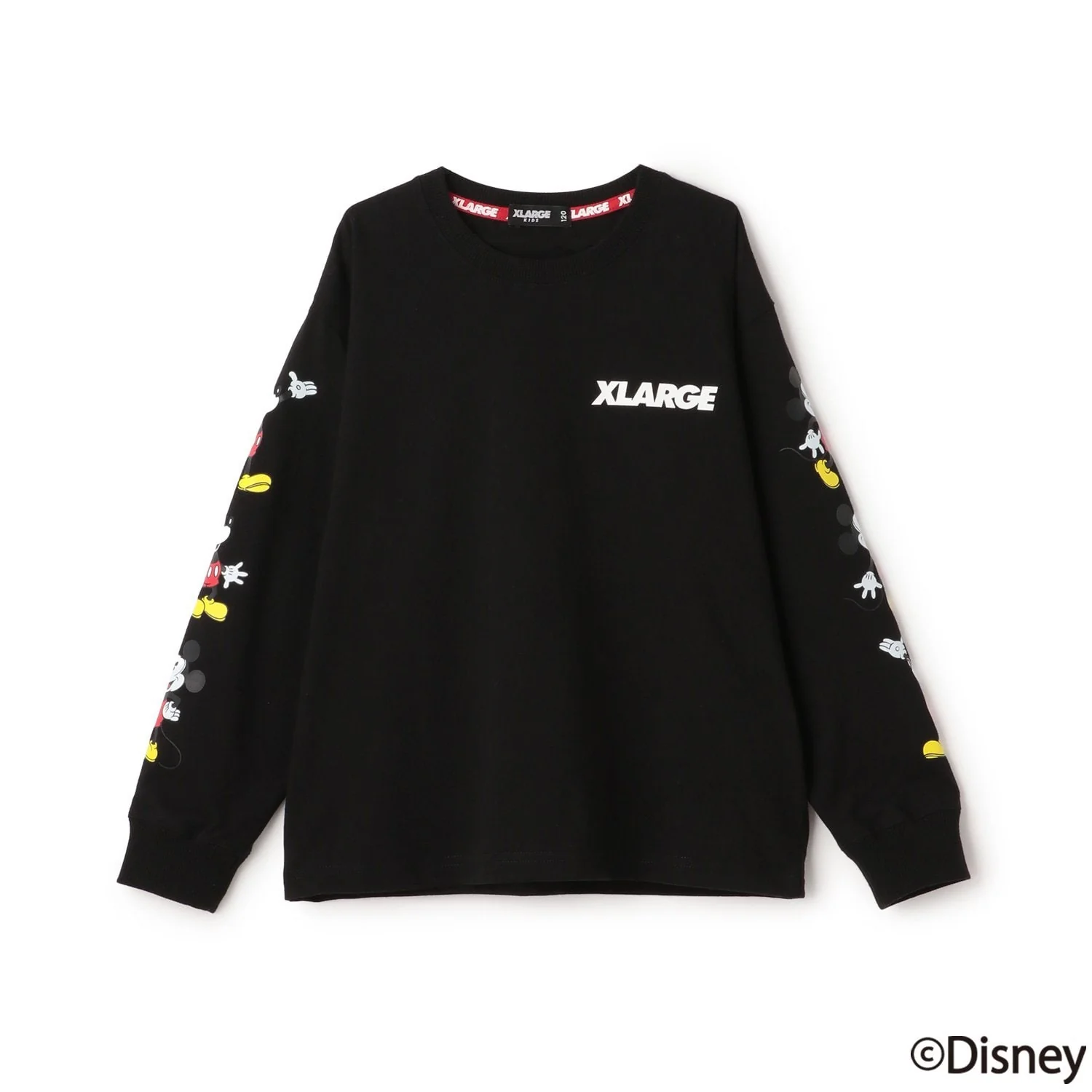 【DISNEY】ミッキーマウス/袖プリント長袖Tシャツ - Image 9