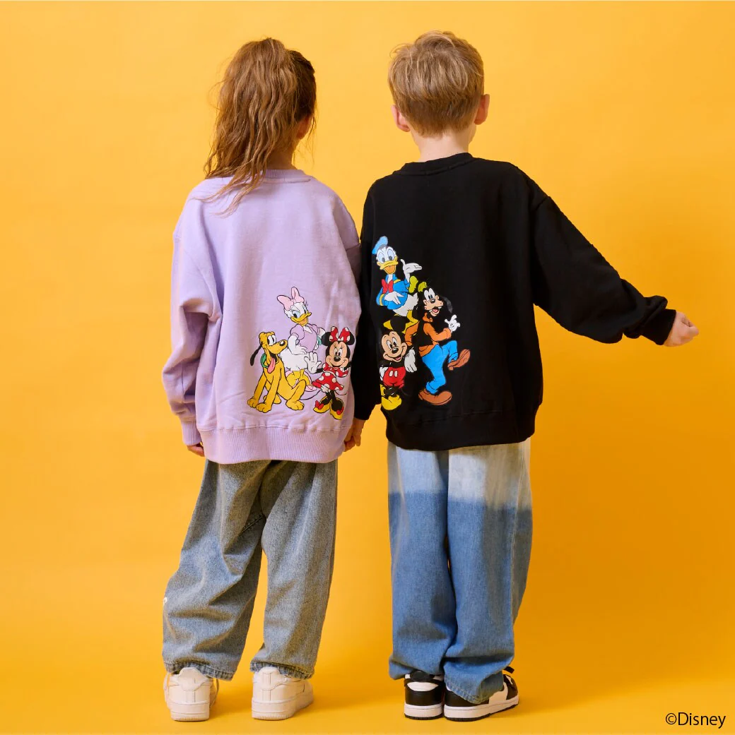 【DISNEY】バックプリントトレーナー - Image 6