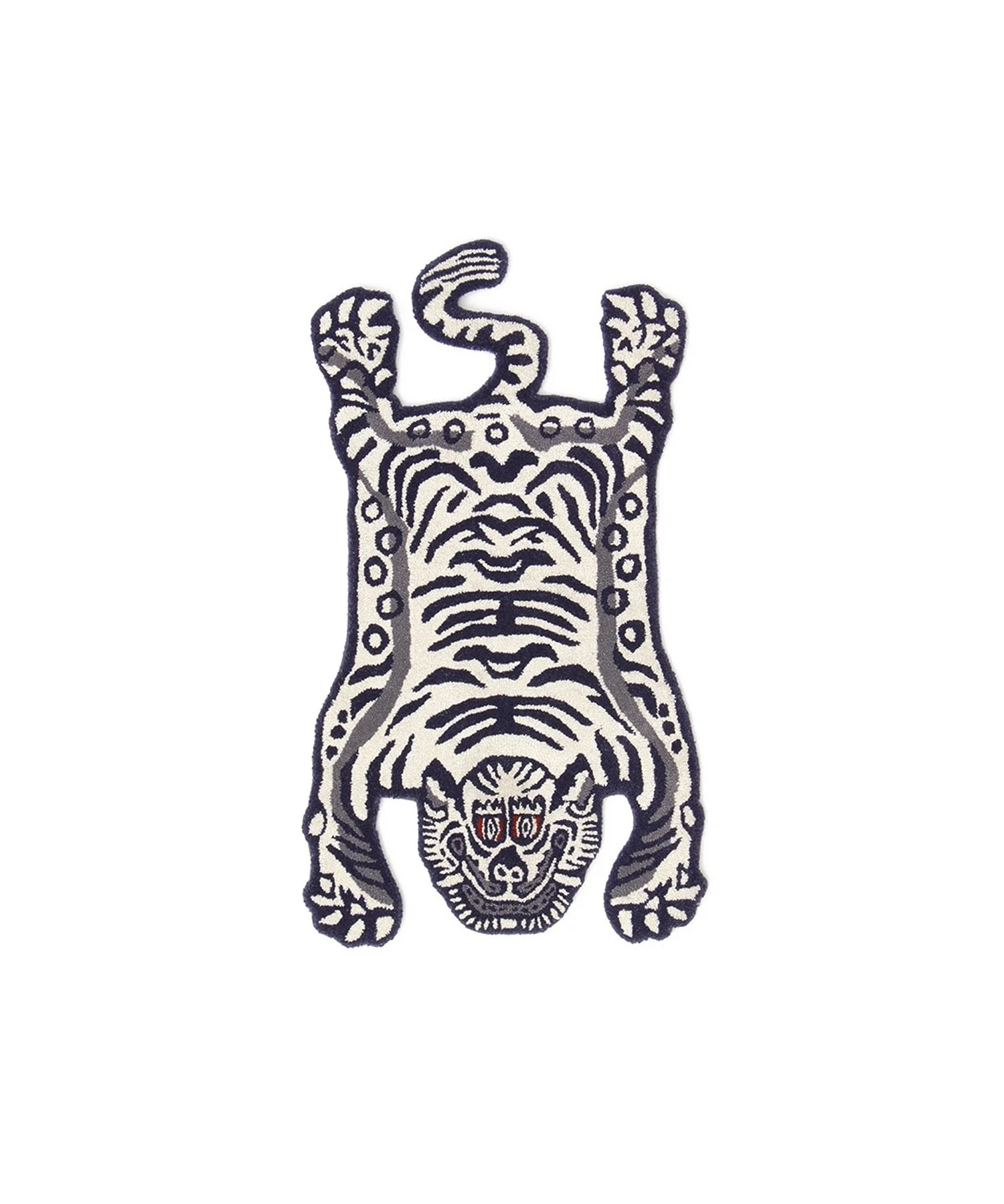 DTL Tibetan Tiger Rug White S - Image 5