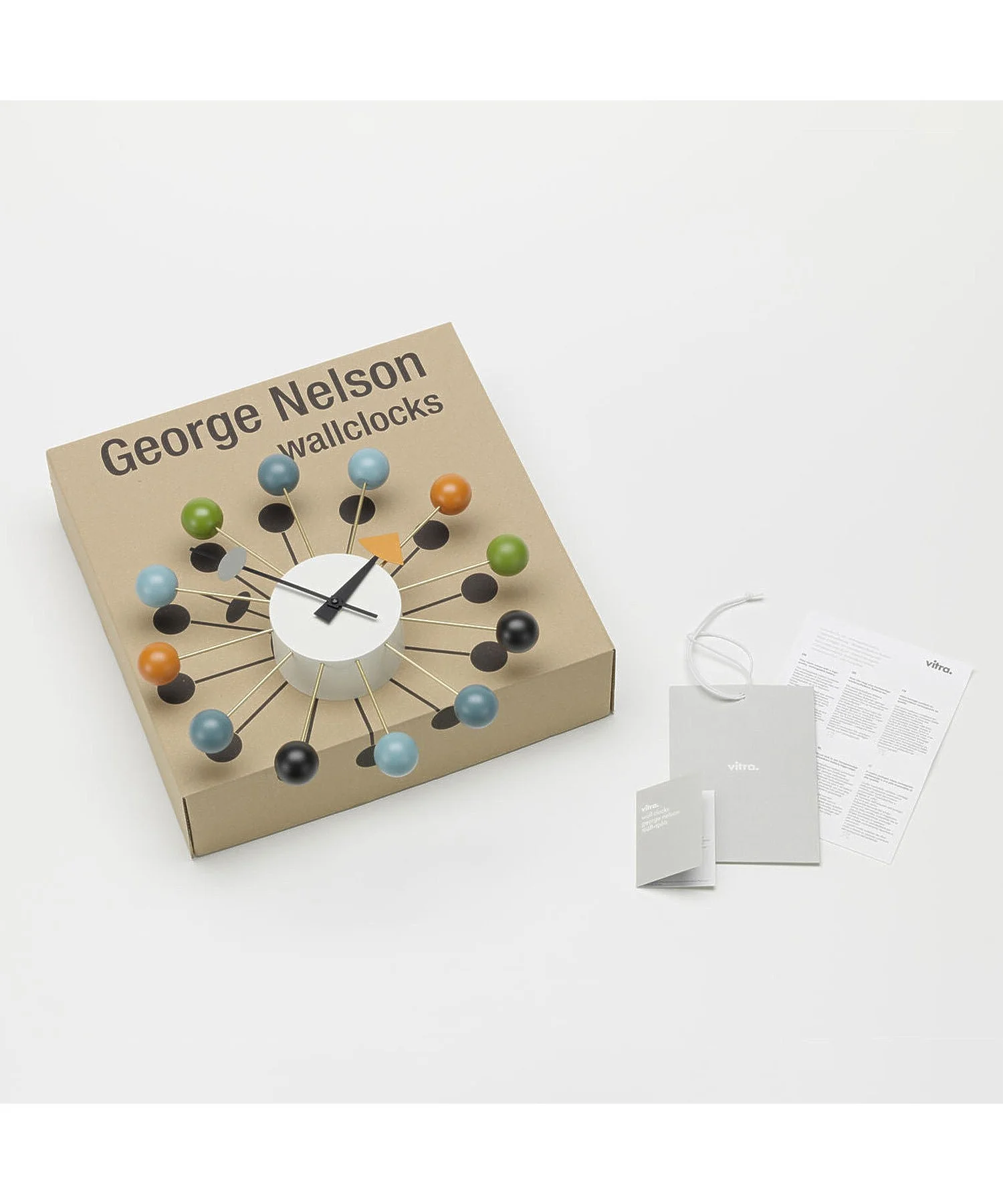 Vitra Ball Clock Brass - Image 7