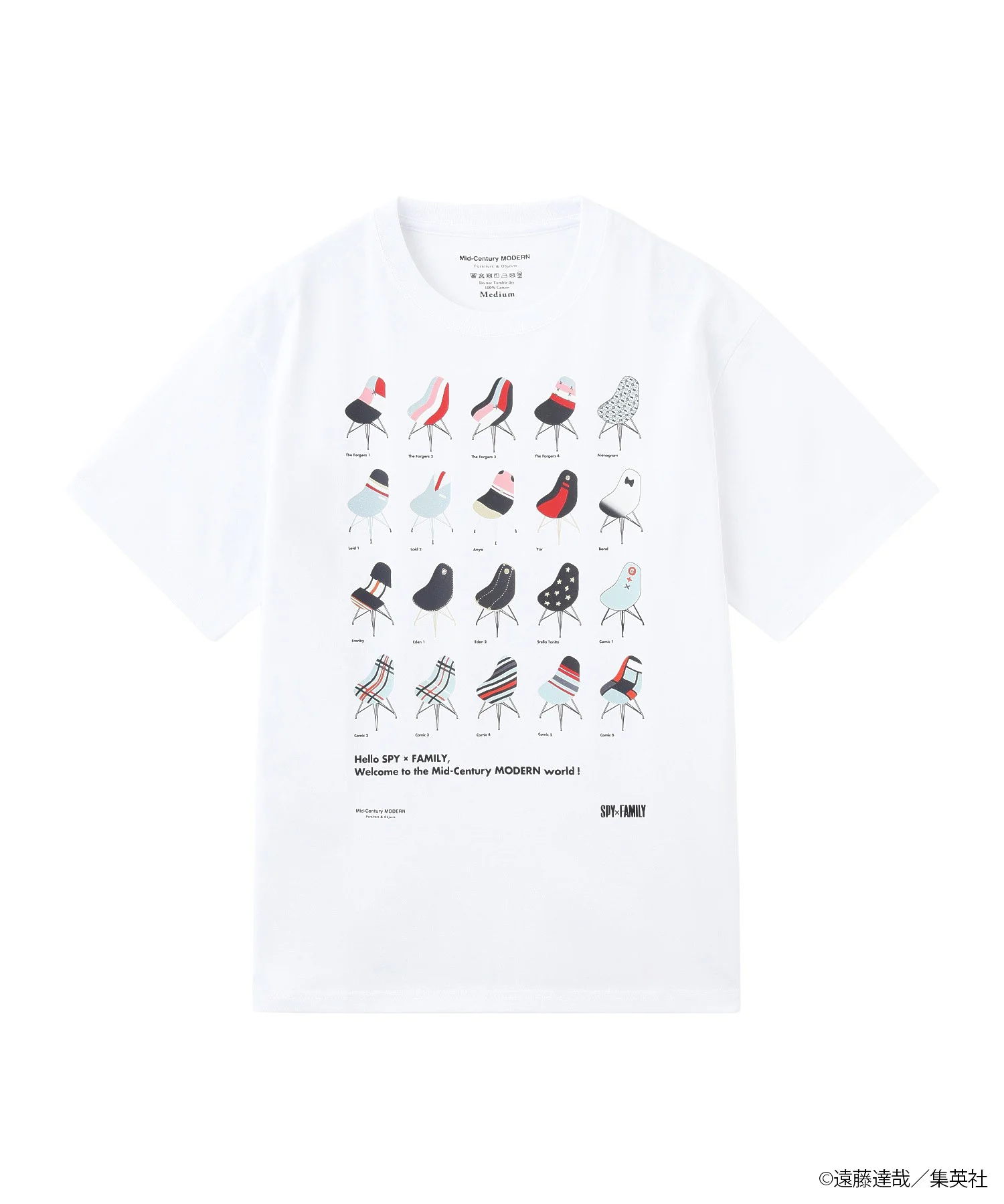SPY×FAMILY Mid-Century MODERN S/S TEE THE CHAIR COLLECTION - Image 2