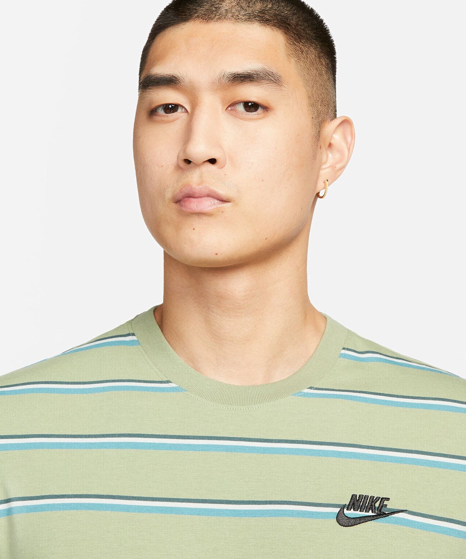 NIKE/ナイキ/NSW TEE CLUB STRIPE/DZ2986-010 - Image 11