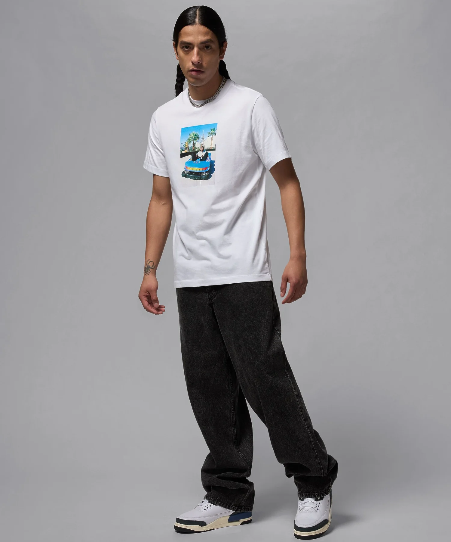 JORDAN BRAND/ジョーダン/M J BRAND PHOTO SS CREW HJ2401 - Image 7