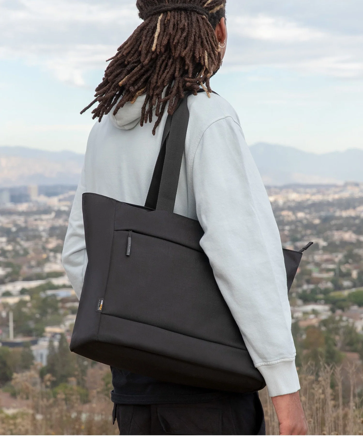 INCO300714-BLK Incase City Market Tote with Cordura  - Black - Image 14