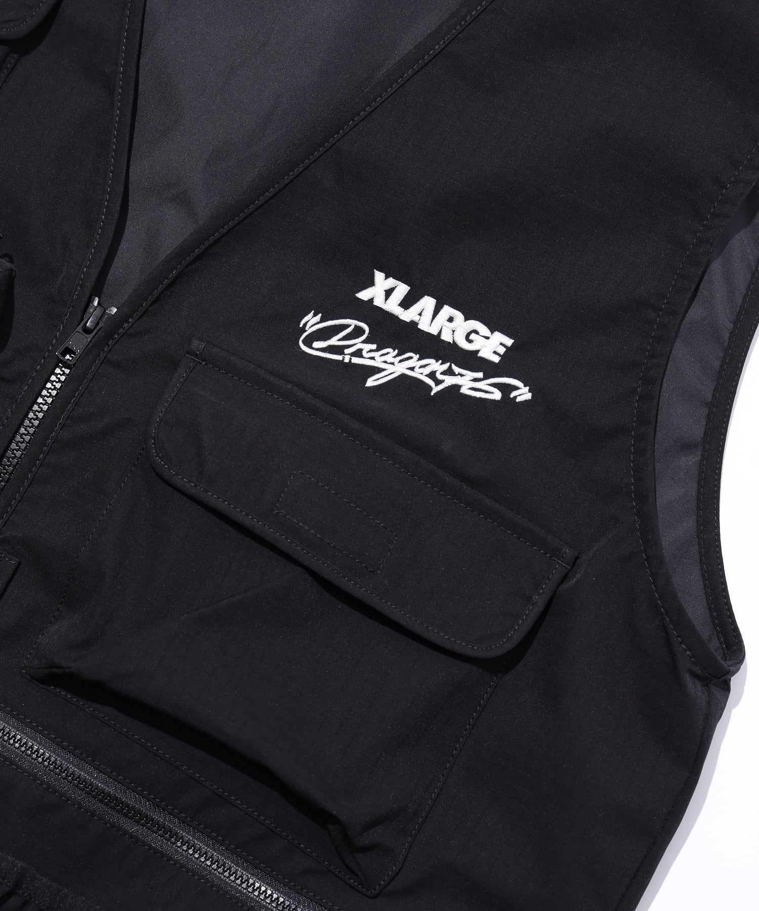 XLARGE x Dragon76 x JAPAN WALLS MILITARY VEST calif-ART - Image 5