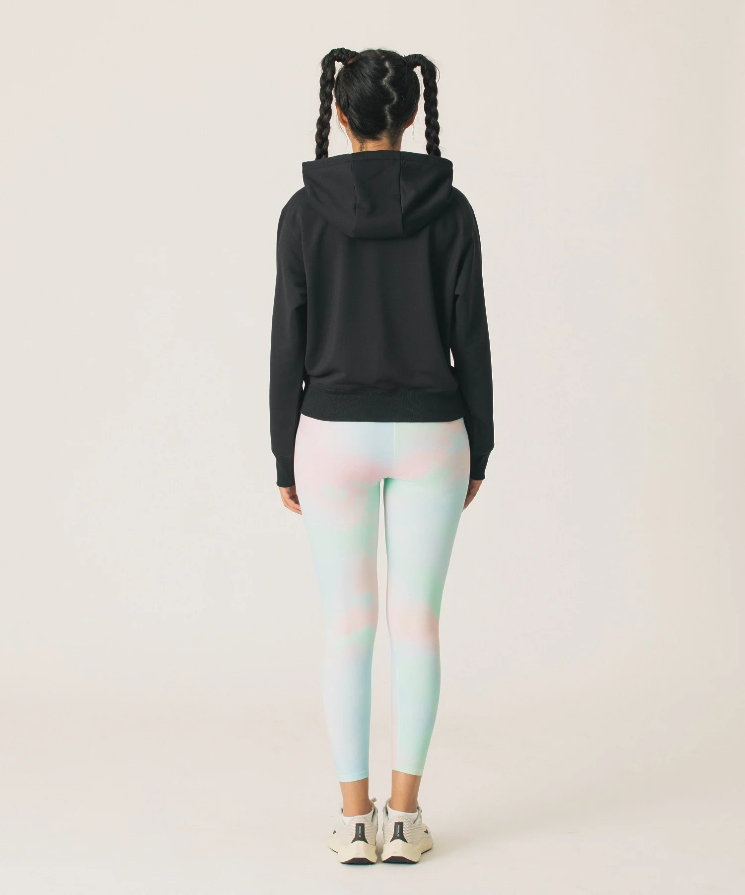 MARBLE LOGO SHORT HOODIE SWEATSHIRT - Image 10