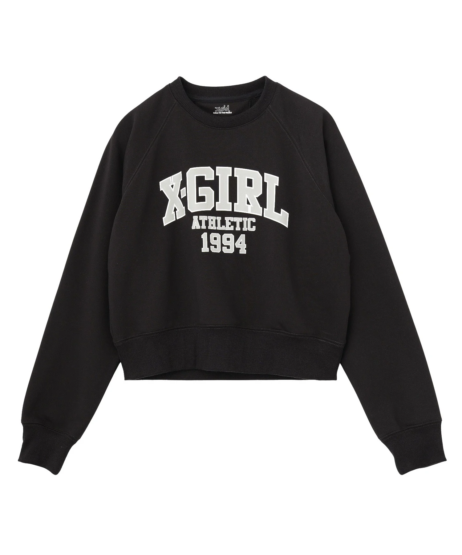 COLLEGE LOGO SHORT CREWNECK SWEATSHIRT - Image 32