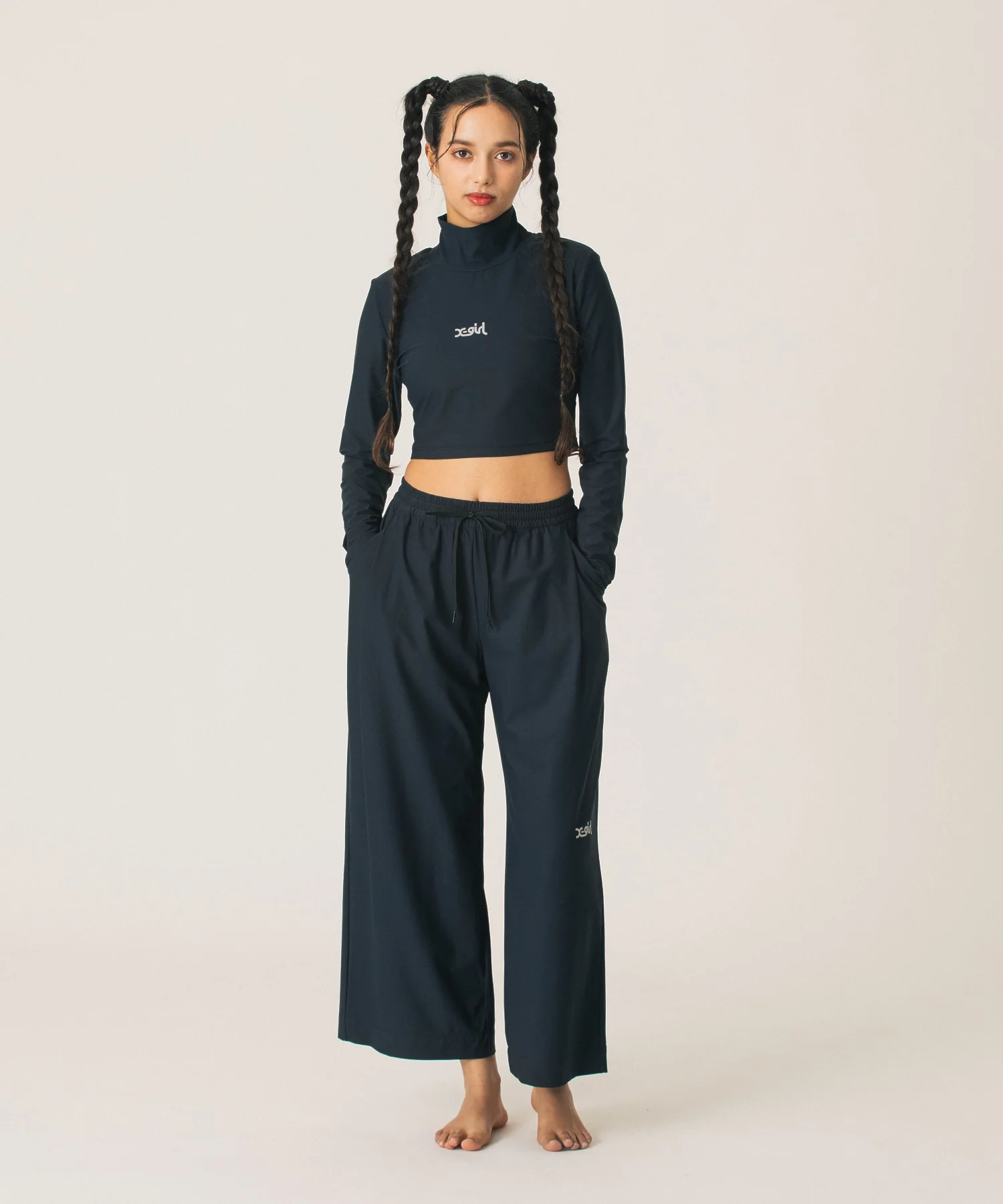 HIGH NECK SHORT LS TOP - Image 21