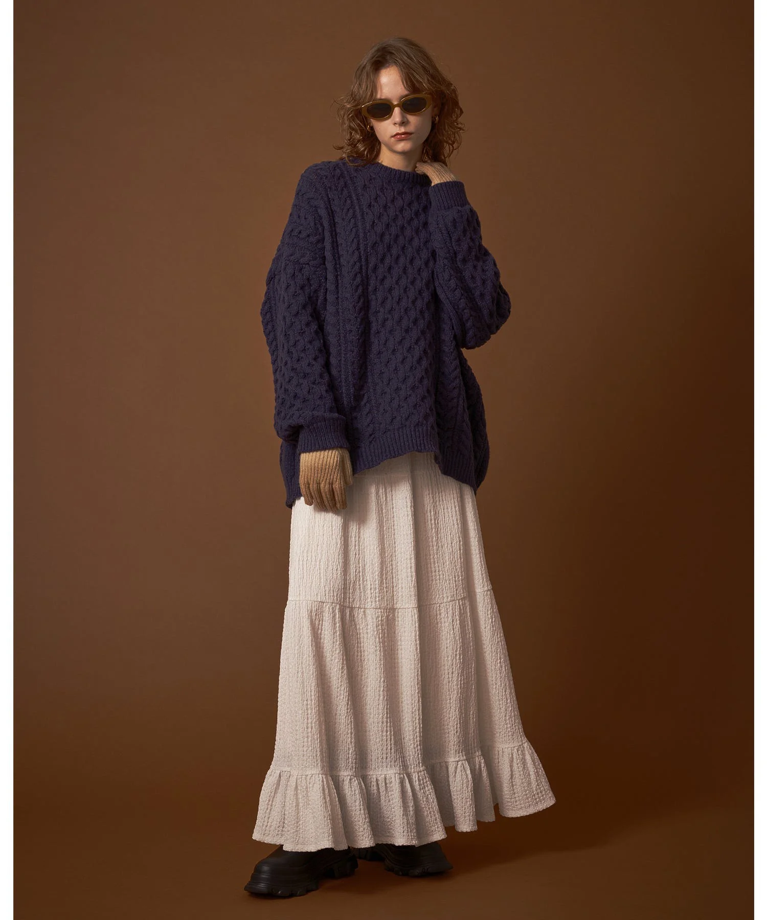 LACE TIERED LONG SKIRT DISPATCHER NO.8 - Image 10