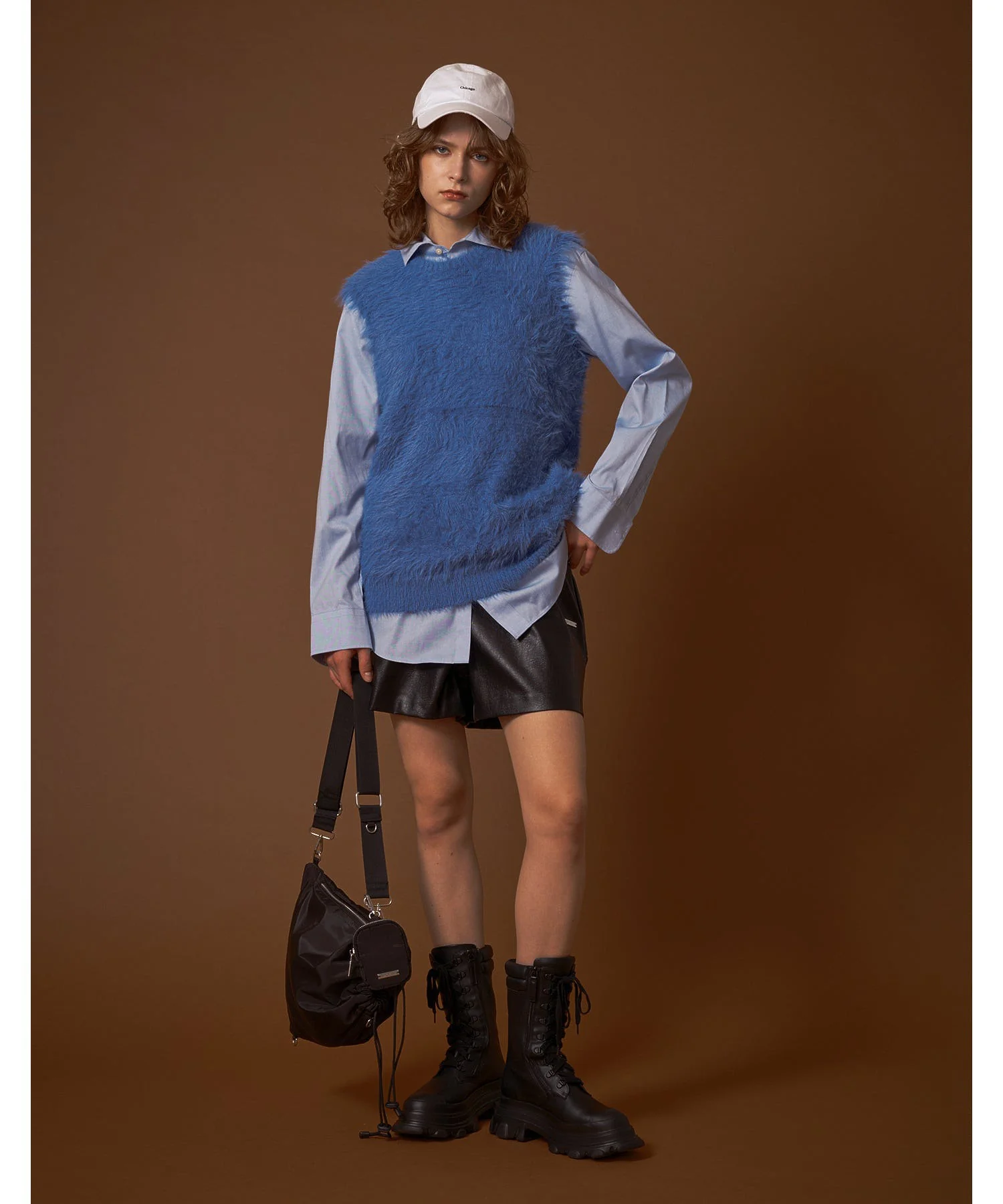 SHAGGY KNIT VEST DISPATCHER NO.8 - Image 7