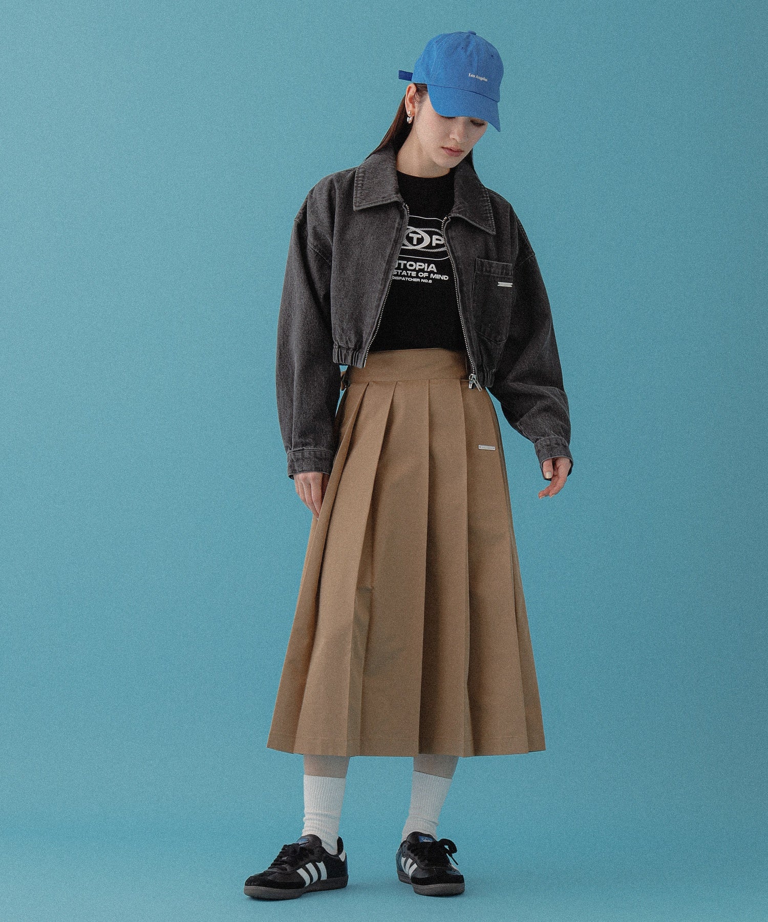 クロップドデニムジャケット - Image 7