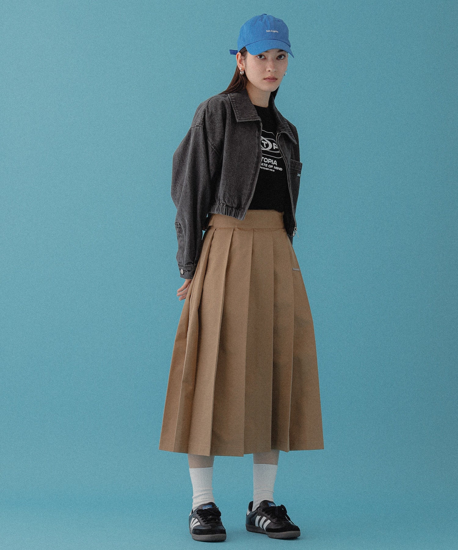 クロップドデニムジャケット - Image 9