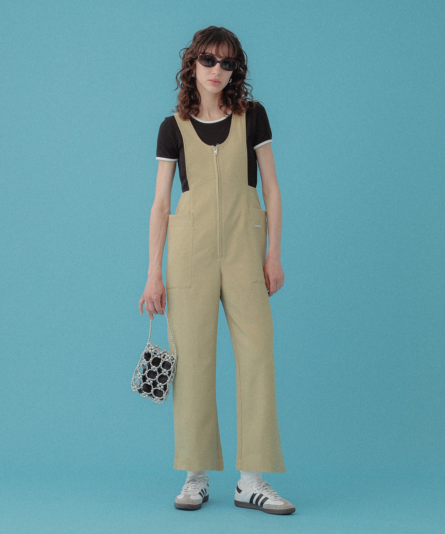 フロントジップサロペット - Image 12