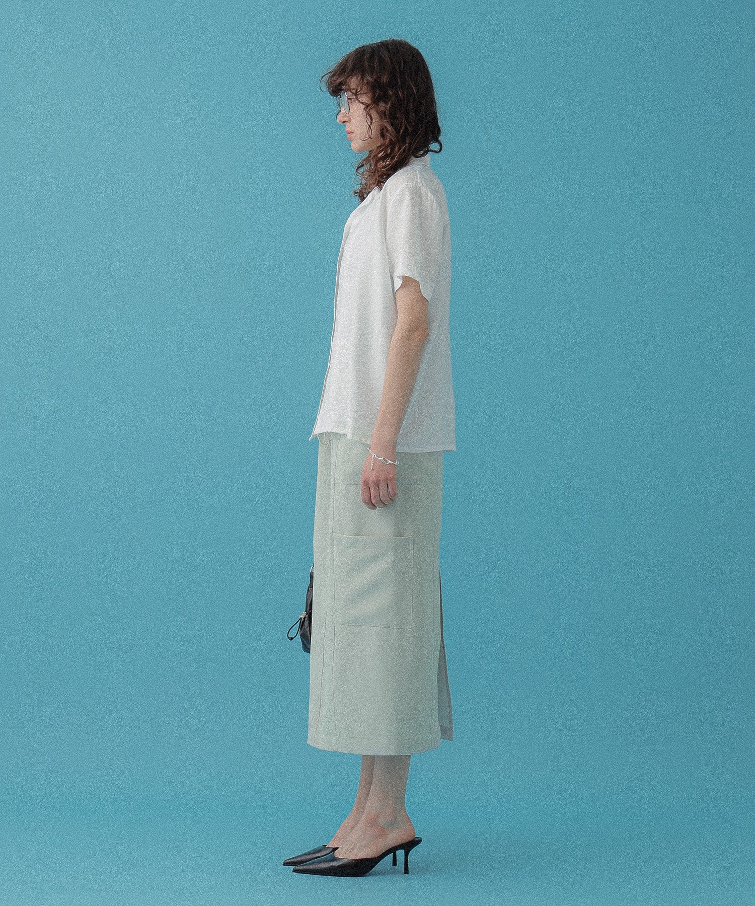 ドレープショートスリーブシャツ - Image 24