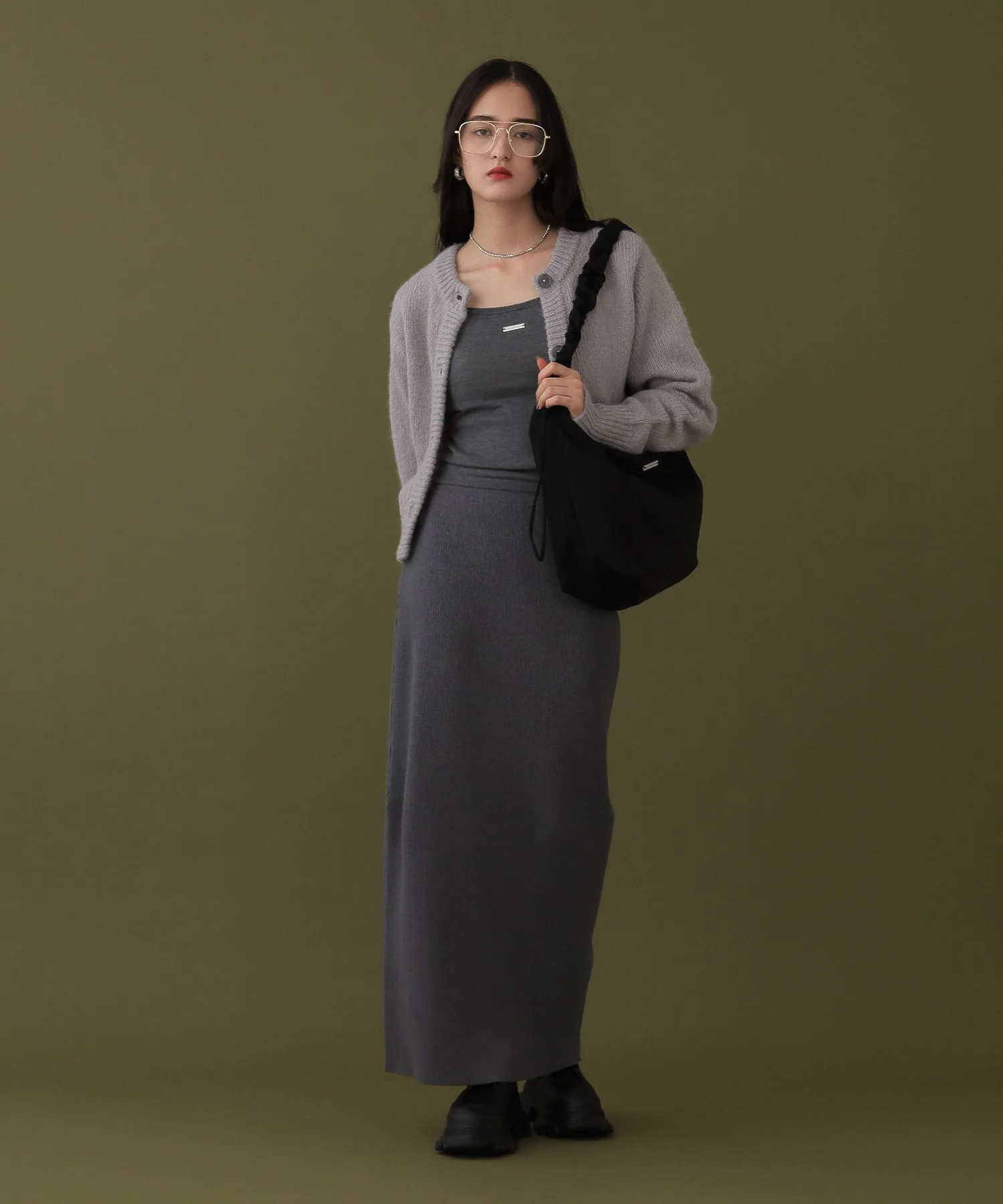 レイヤードニットトップス - Image 41