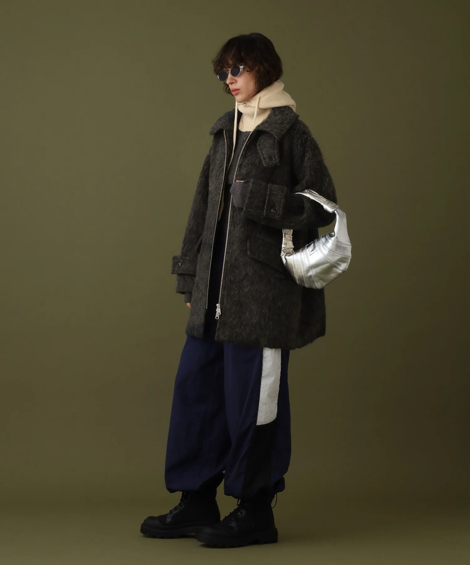 シャギーハーフコート - Image 16