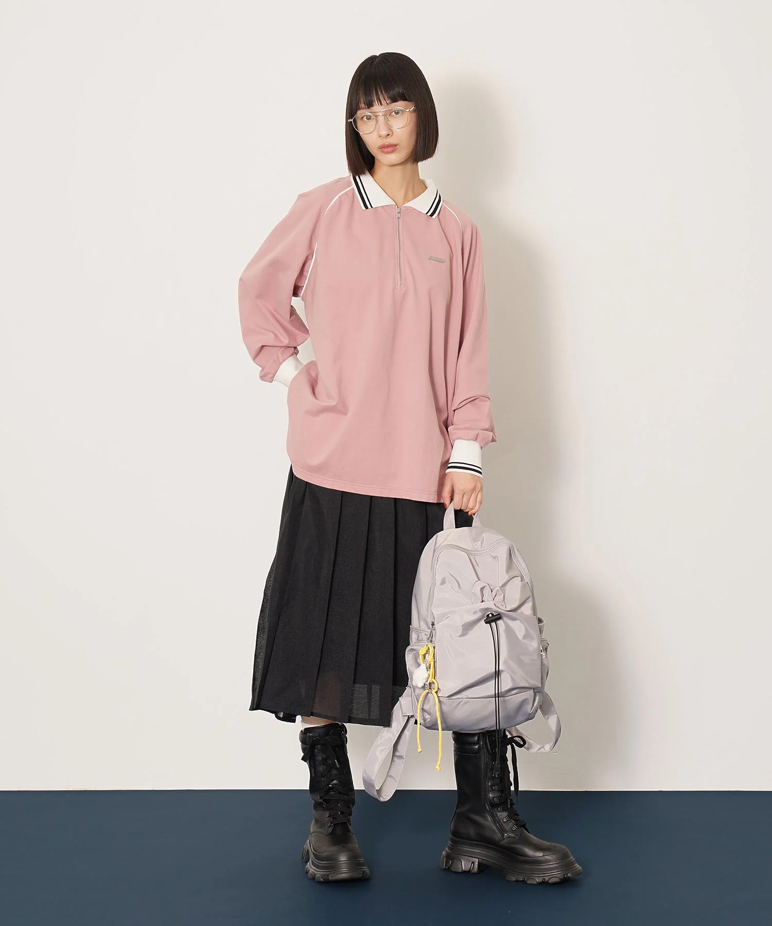 ハーフジップポロシャツ - Image 32
