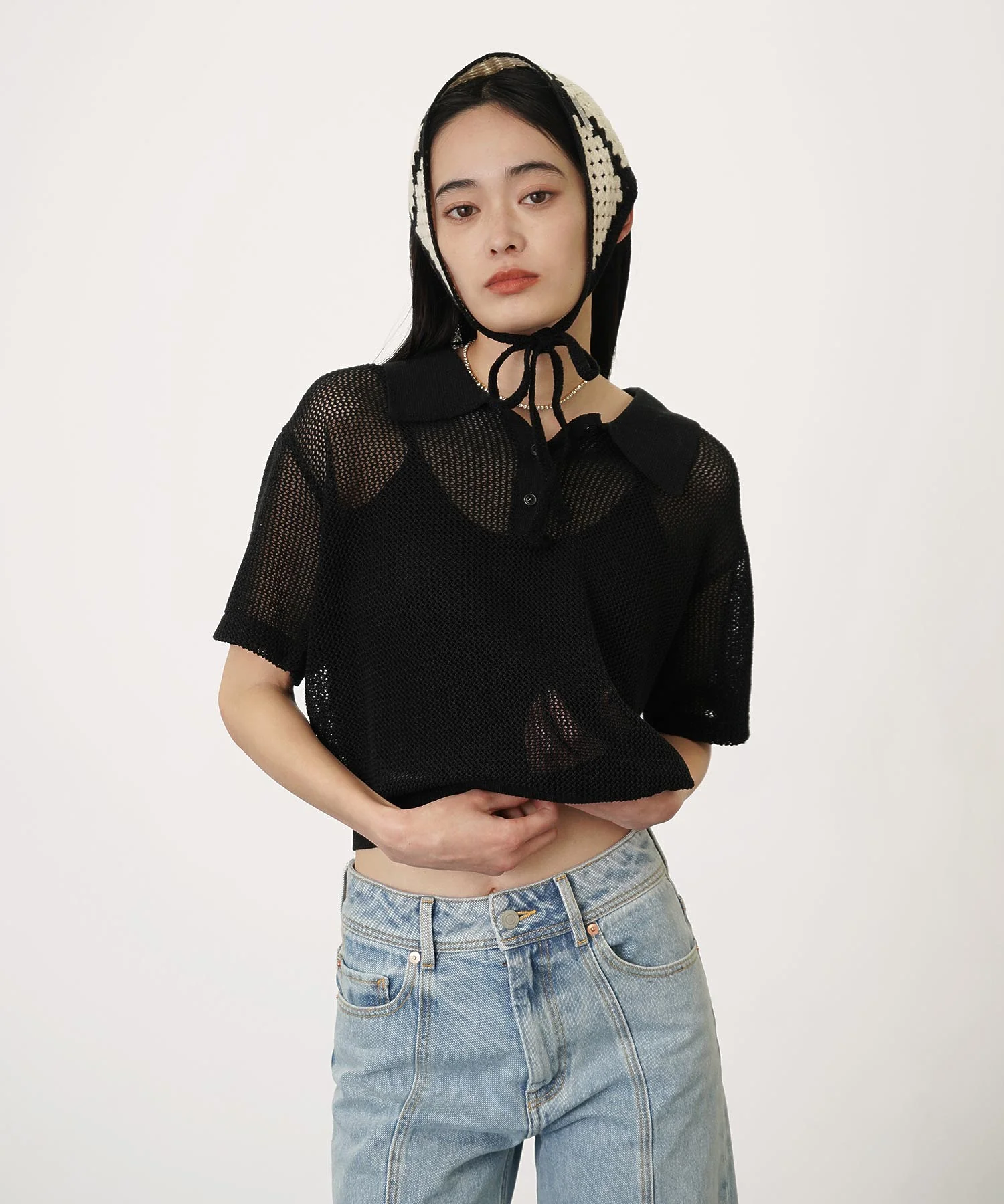 メッシュニットポロシャツ - Image 34