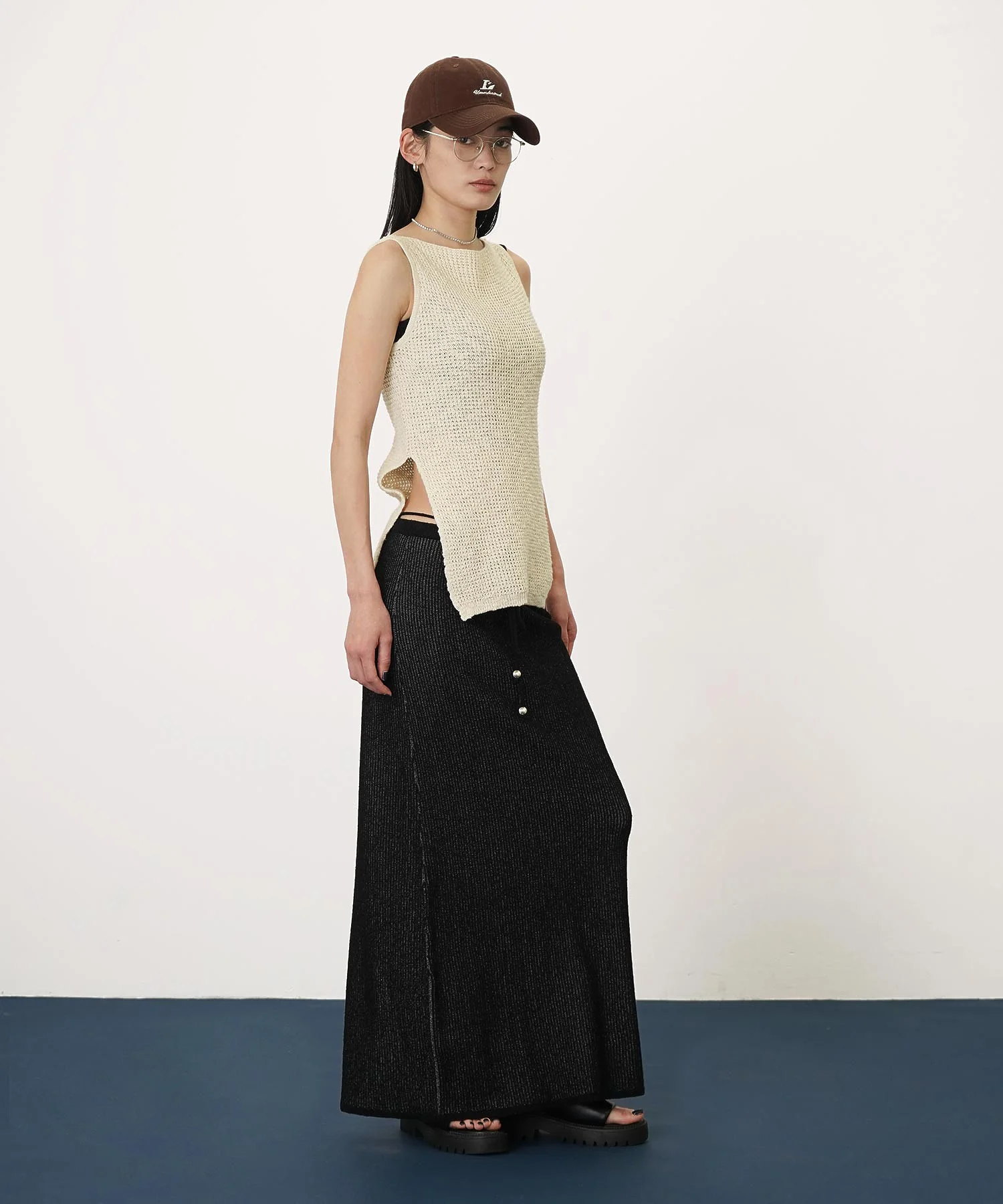 2WAYスリットヘムスラブニット - Image 18