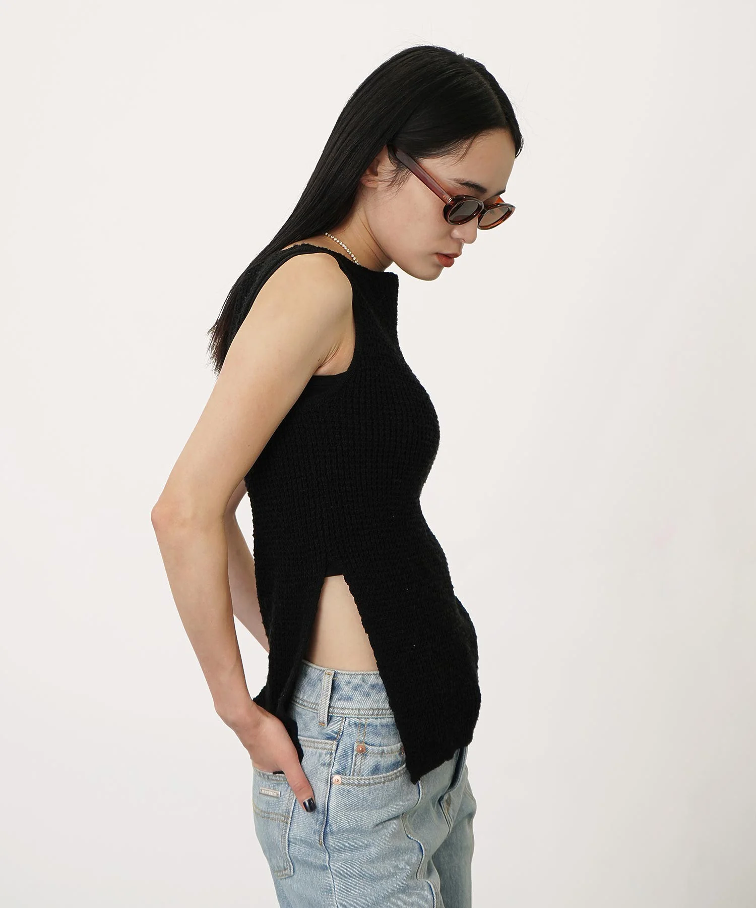 2WAYスリットヘムスラブニット - Image 60