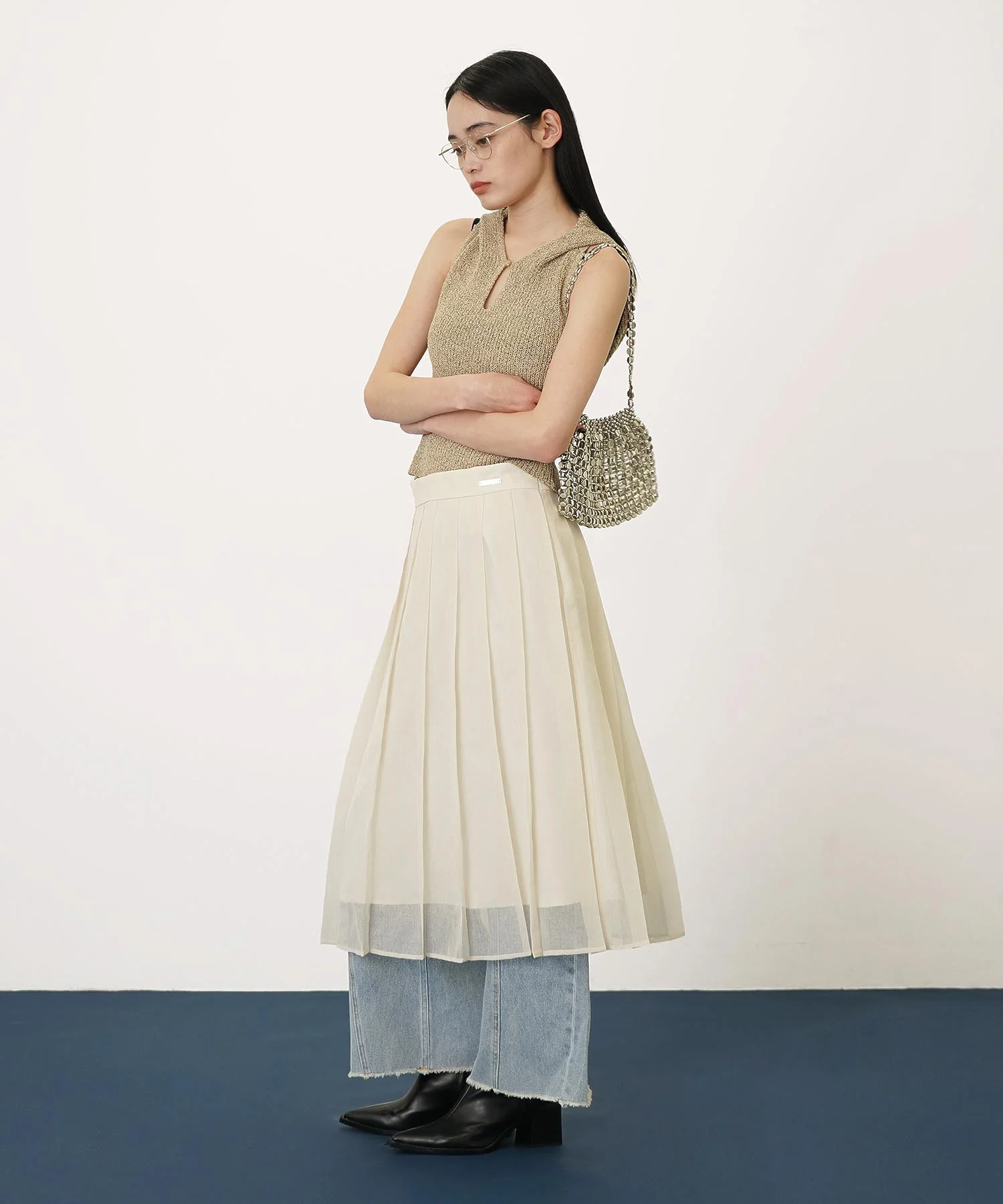 バックオープンニットフーディー - Image 15