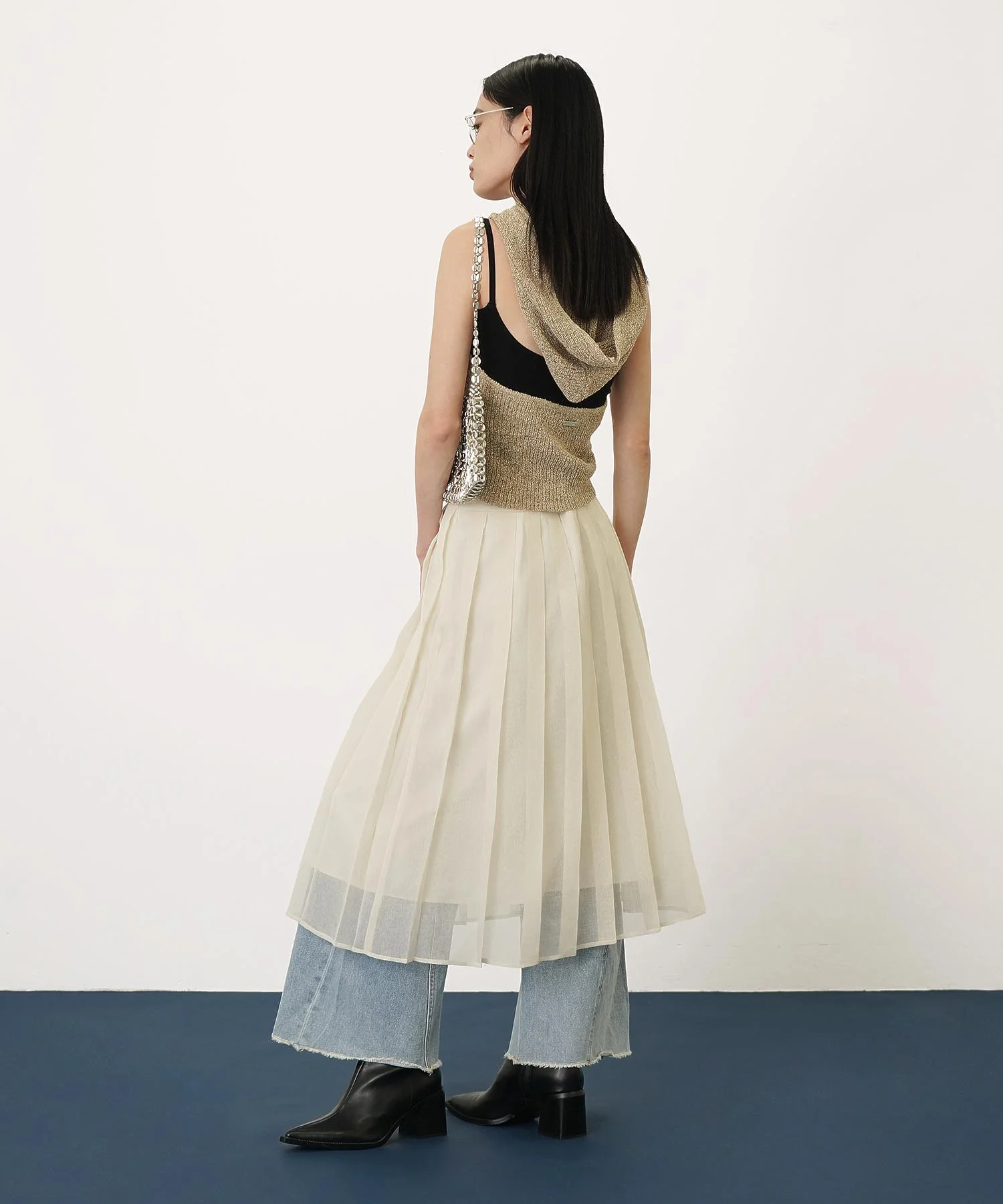 バックオープンニットフーディー - Image 19