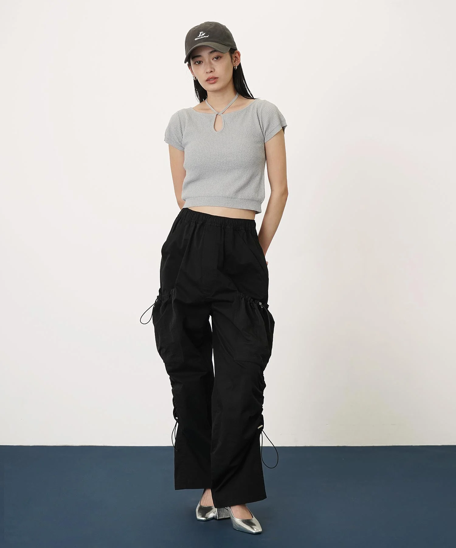 タイデザインニットトップス - Image 5