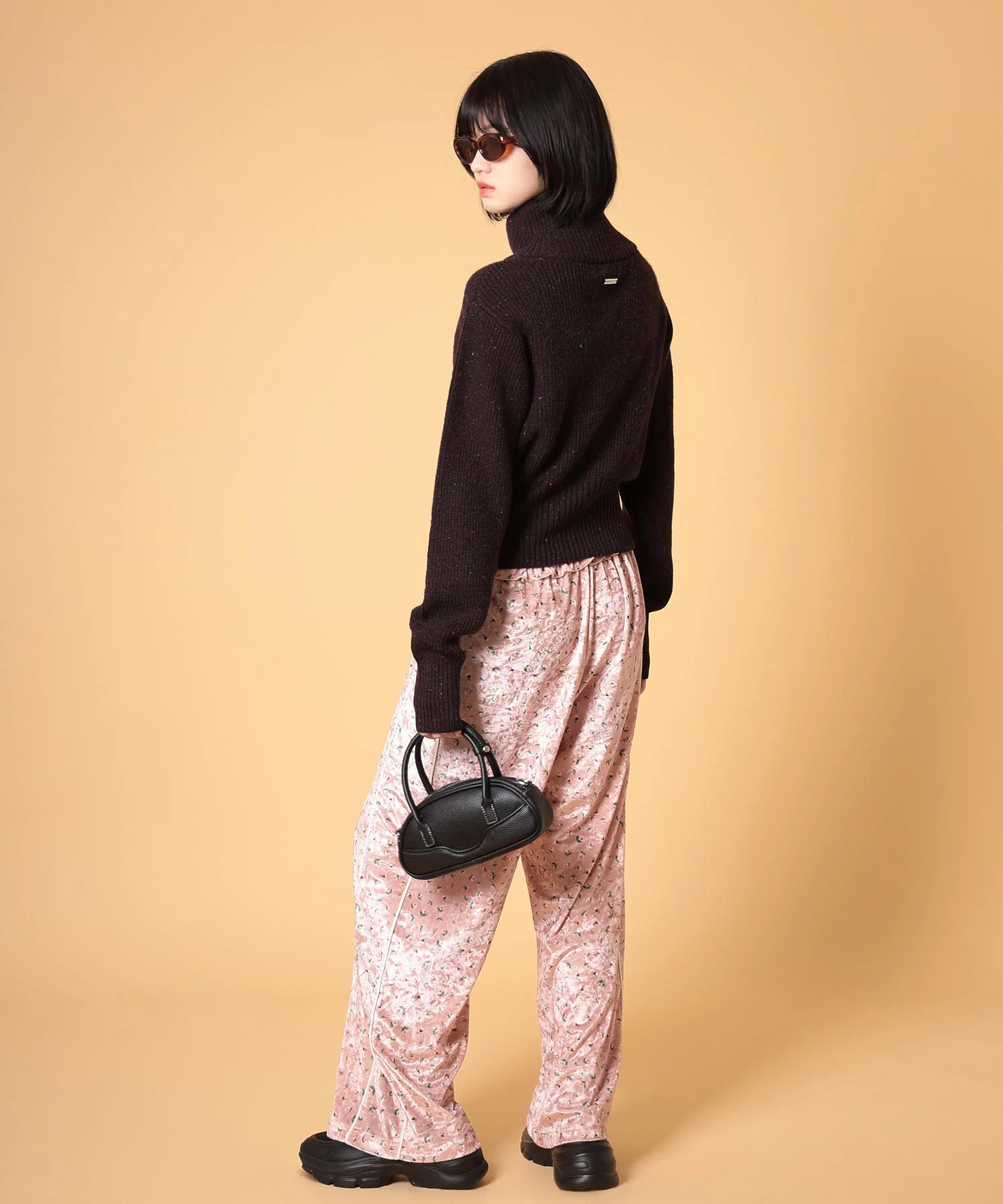 フラワーパターンベロアパンツ - Image 34
