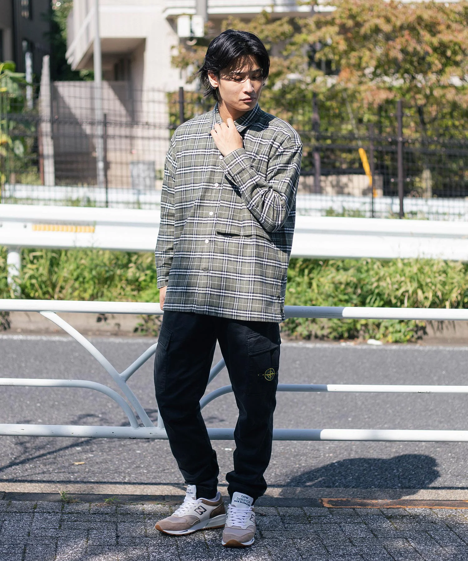 DYCTEAM/ディーワイシーチーム/ plaid check shirt DSH-B-2153-BN - Image 2
