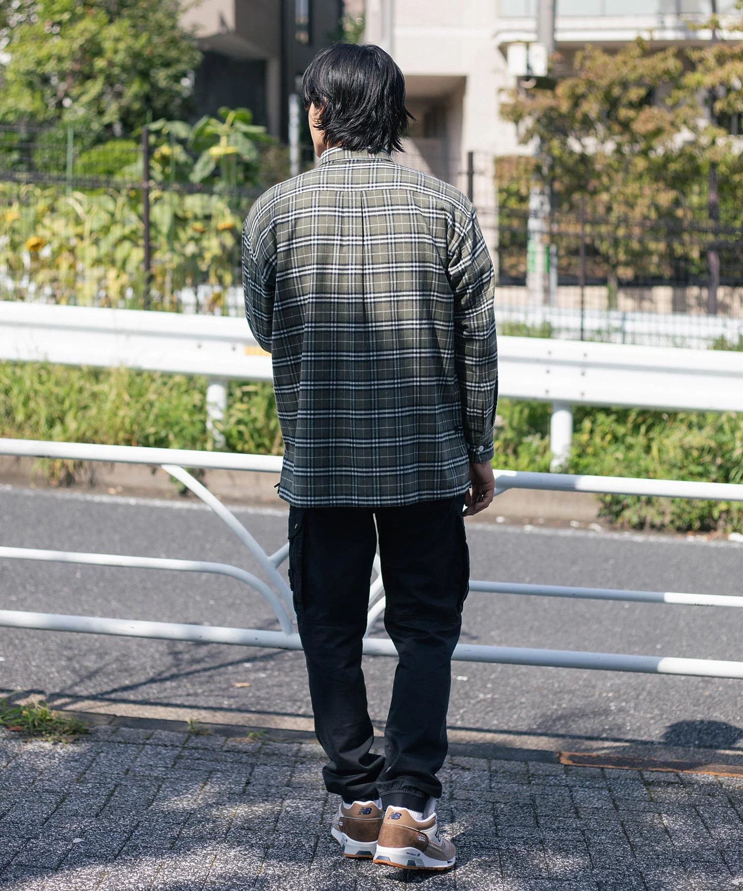 DYCTEAM/ディーワイシーチーム/ plaid check shirt DSH-B-2153-BN - Image 4