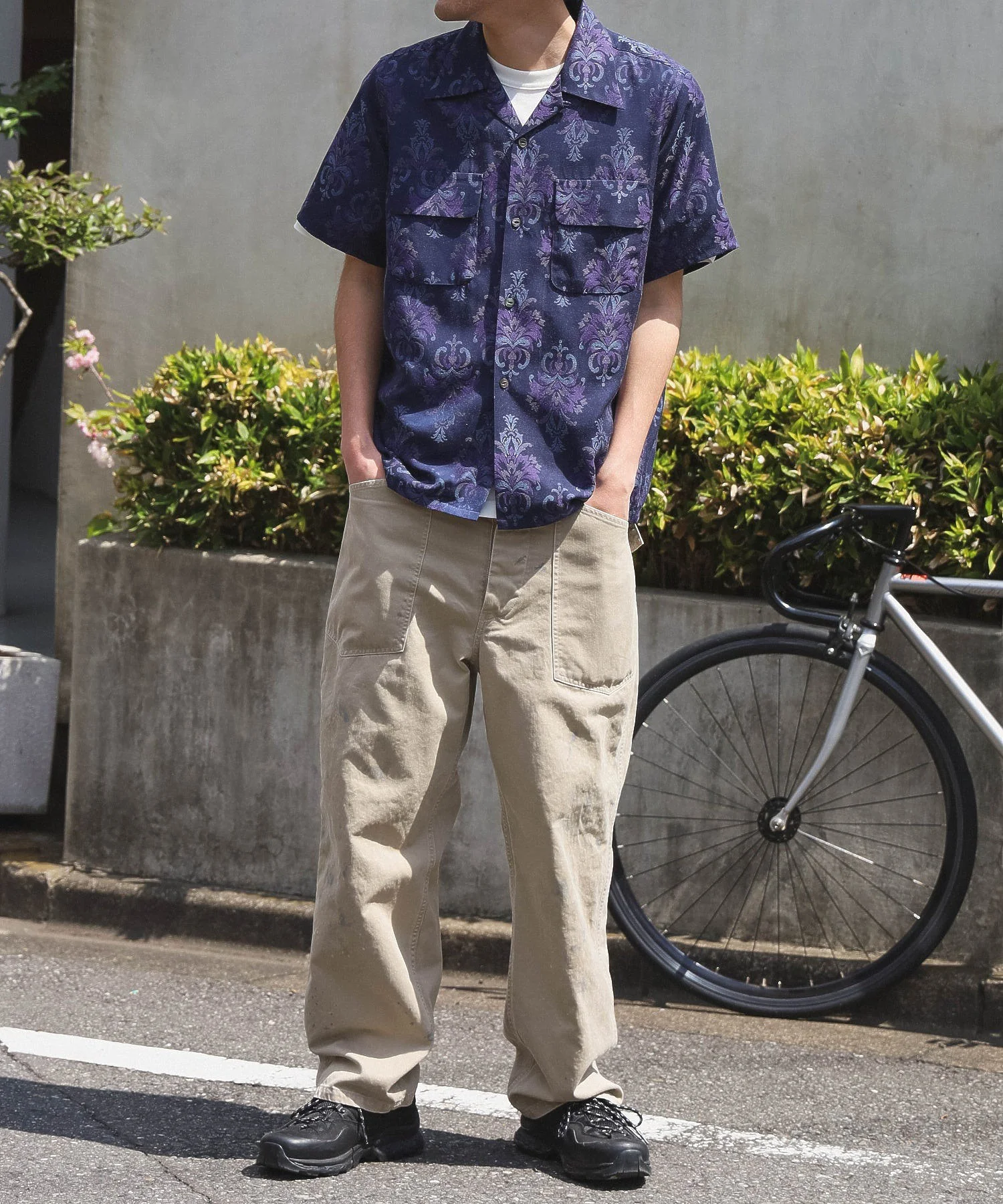 NEEDLES/ニードルズ/S/S Classic Shirt-CU/R/S ORNAMENT Jq/MR131 - Image 17