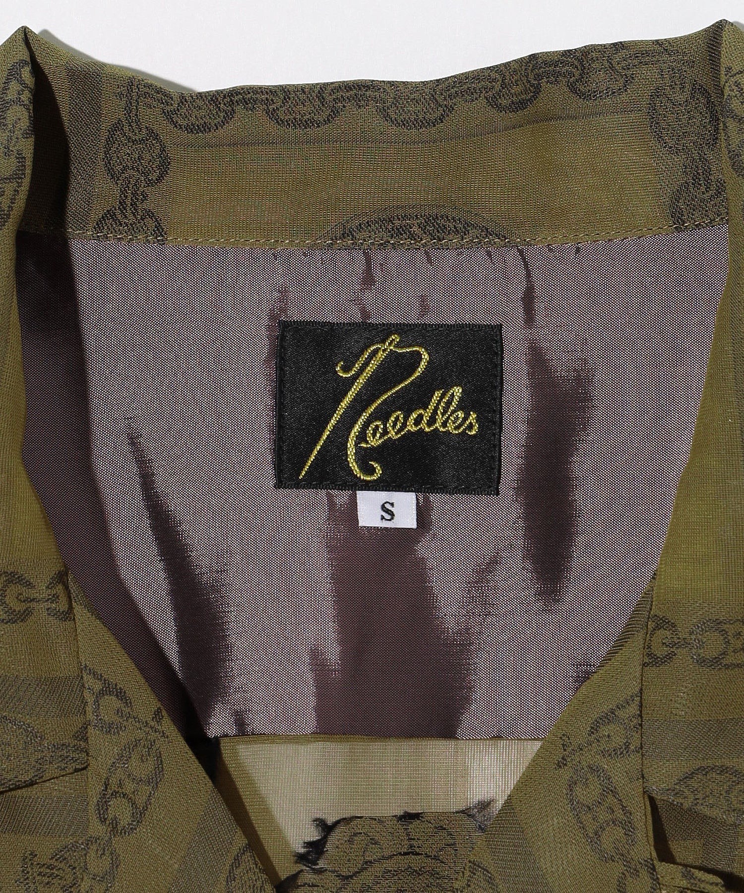 NEEDLES/ニードルズ/S/S Classic Shirt-PE/R Chain Border Jq/MR135 - Image 4