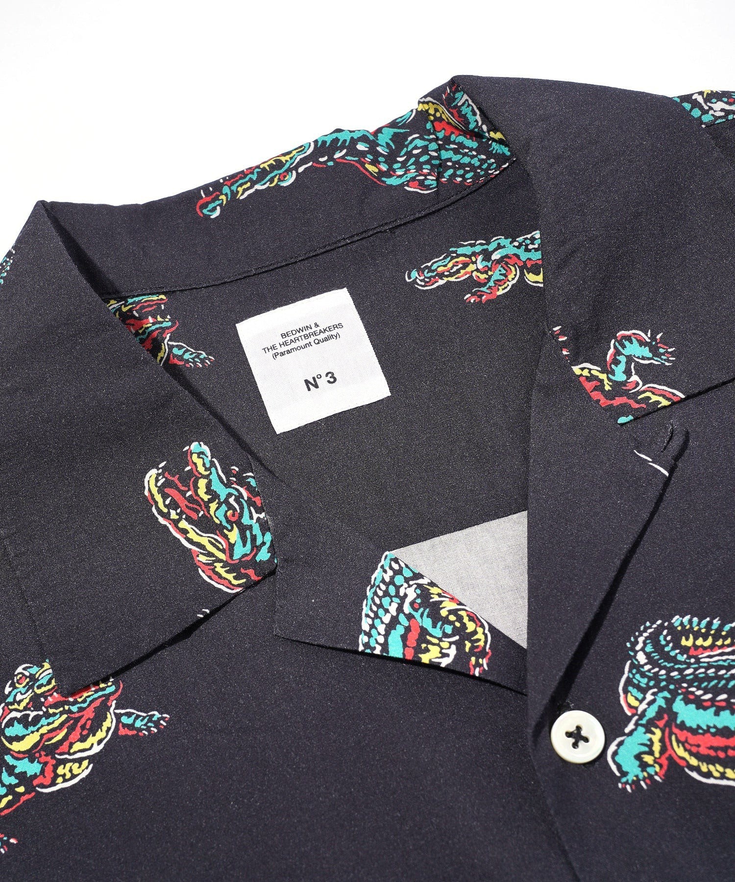 BEDWIN/ベドウィン/S/S OPEN COLLAR ALOHA SHIRT ROGERS/23SB1704 - Image 3