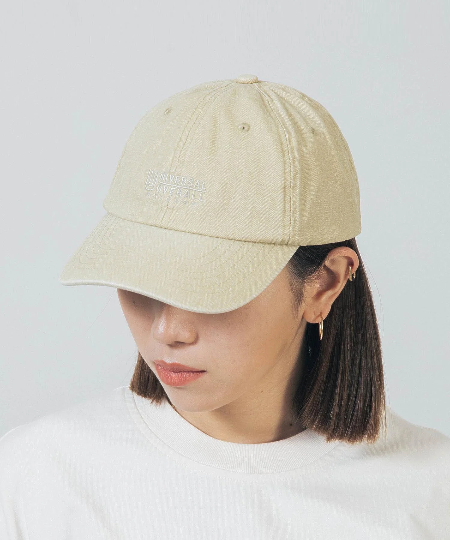 UNIVERSAL OVERALL/ユニバーサル オーバーオール/HERINGBONE CAP/DS1217 22SS-UOD218SZ - Image 10