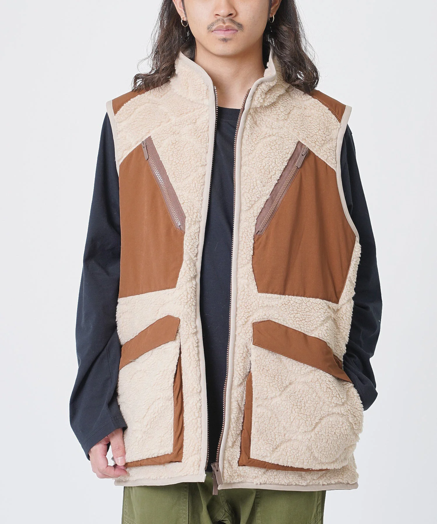 White Mountaineering/ホワイトマウンテニアリング/BOA FLEECE VEST/WM2373206 - Image 16
