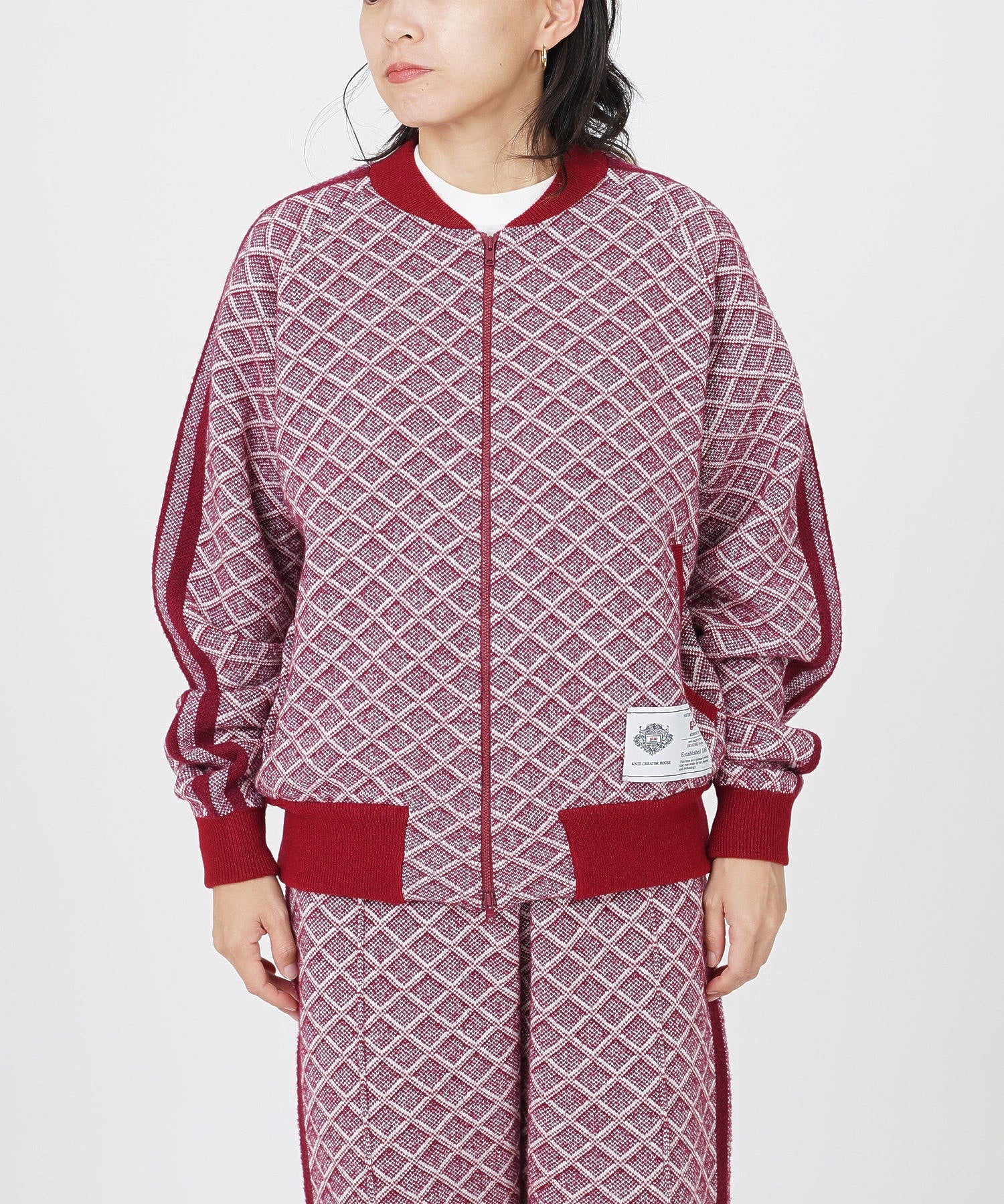 gim context/ジム コンテキスト/Knittd Track Jacket/23505170 - Image 11