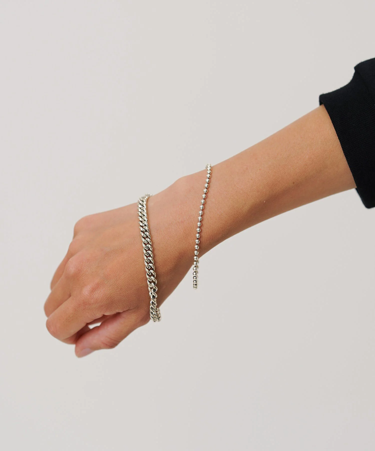 Styles/スタイルス/BALL CHAIN BRACELET SILVER - Image 5