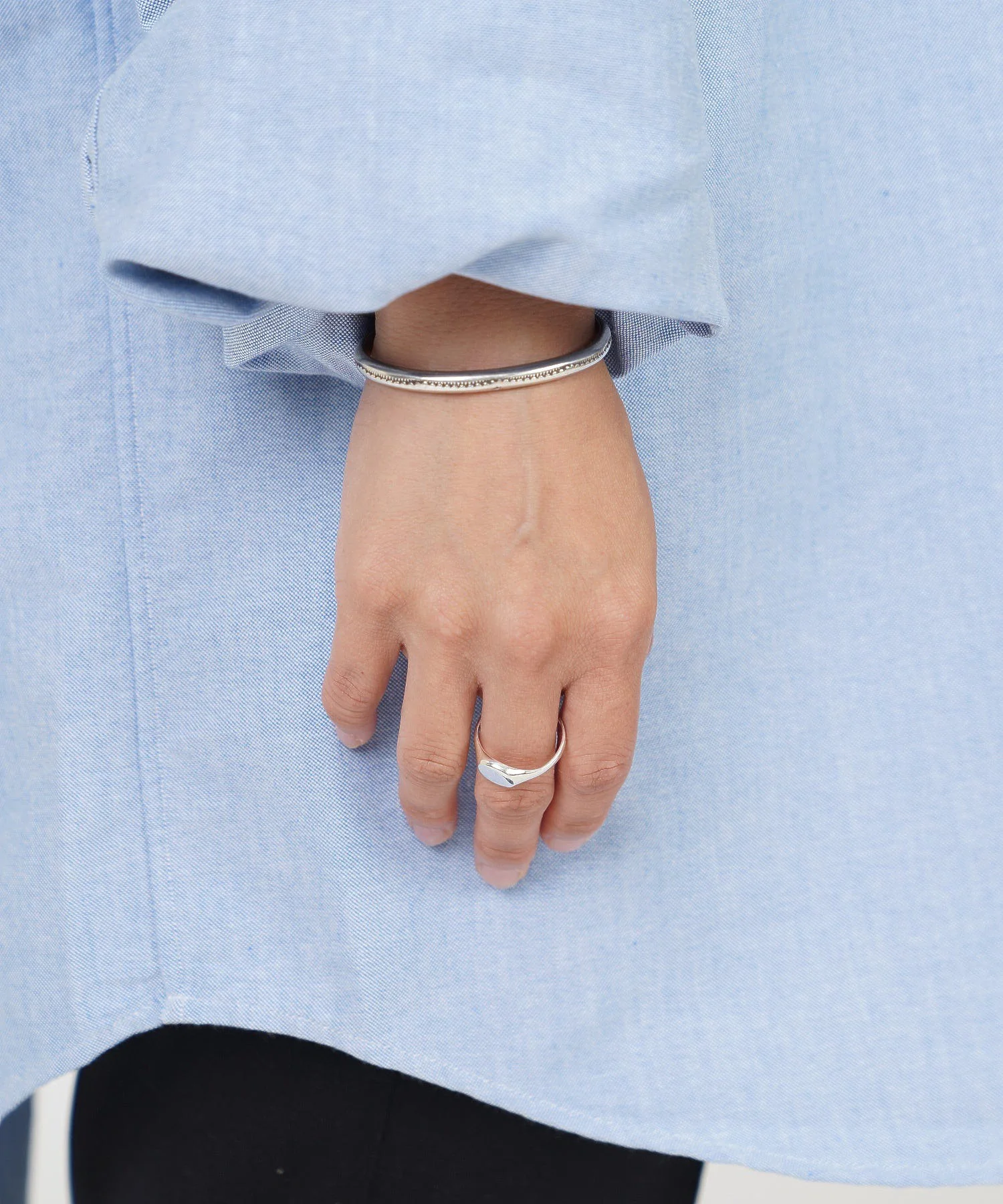 Styles/スタイルス/OVAL RING SILVER - Image 6