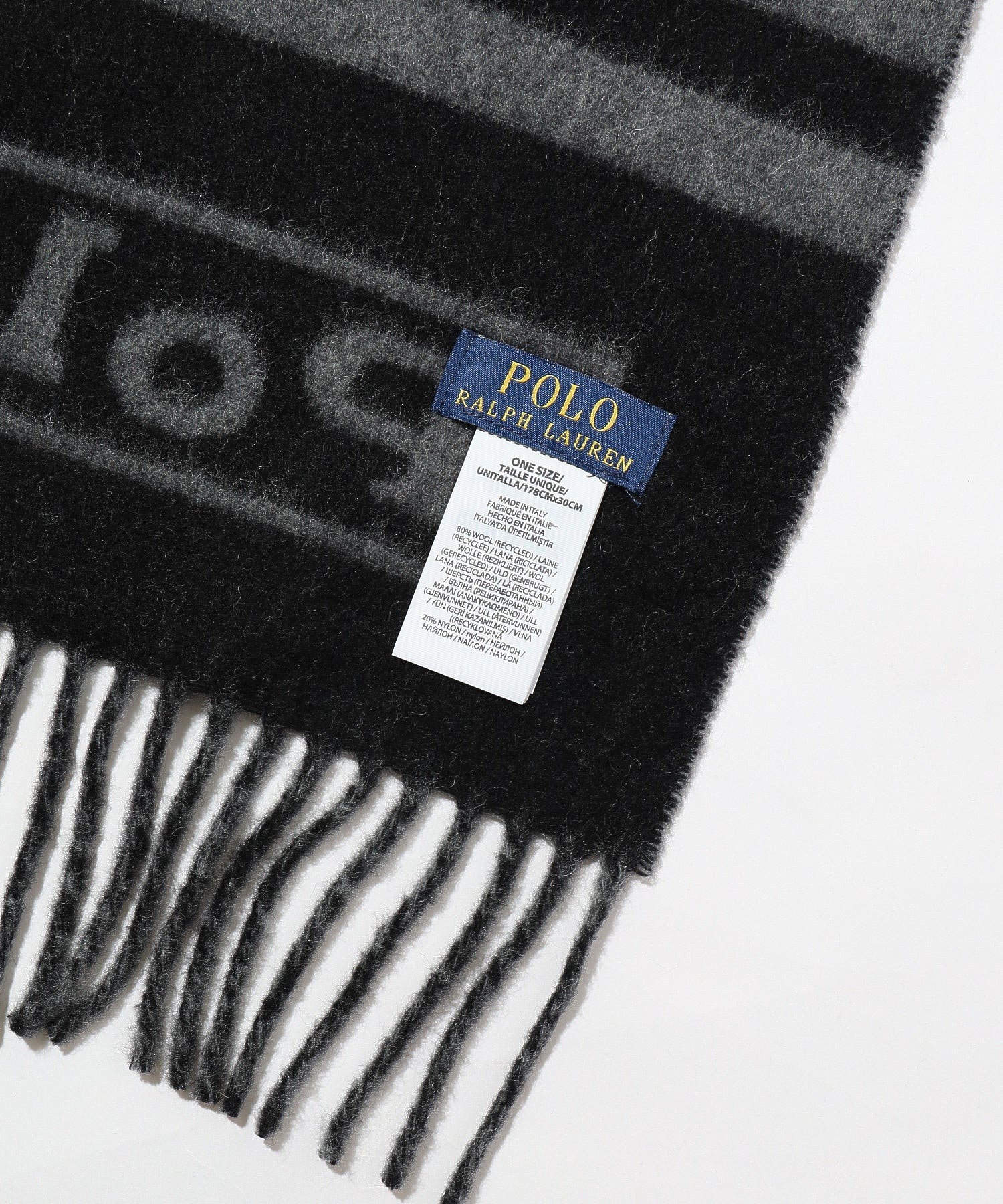 POLO RALPH LAUREN/ポロ ラルフ ローレン/BIG PONY JACQUARD SCARF - Image 6