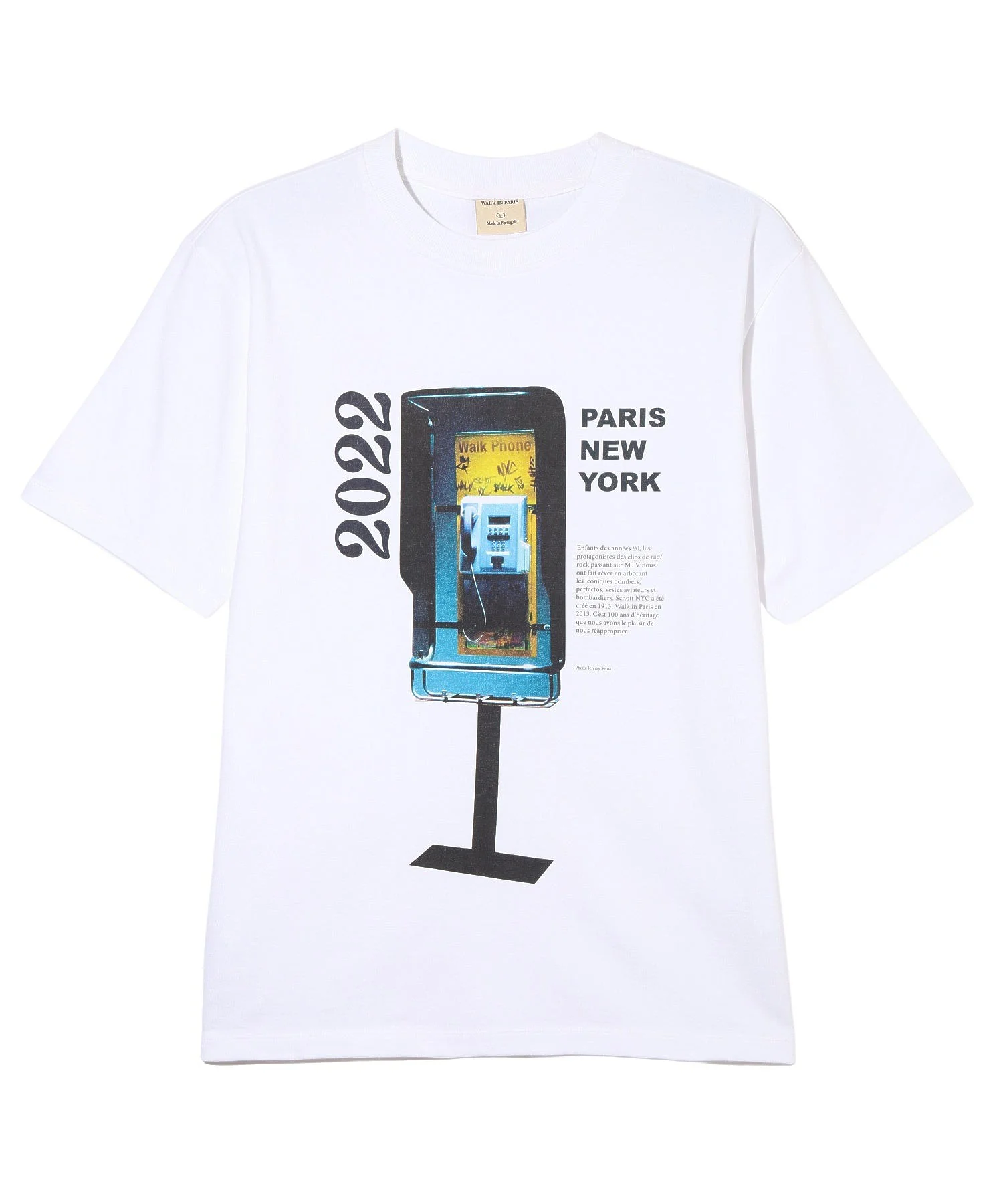 WALK IN PARIS/ウォーキンパリス/Le tshirt heritage Paris New York - Image 6