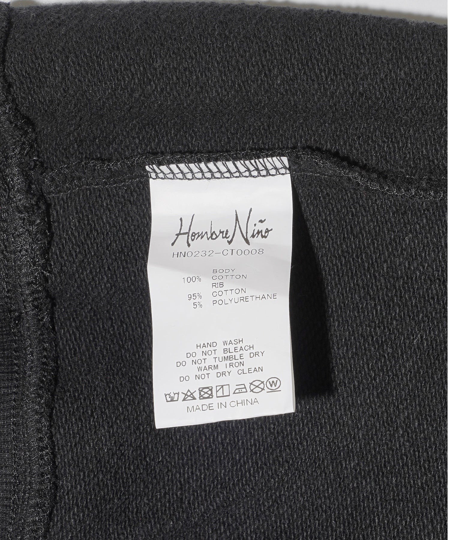 Hombre Nino/オンブレ・ニーニョ/HOODED PULL OVER CHENILLE LOGO/HN0232-CT0008 - Image 13