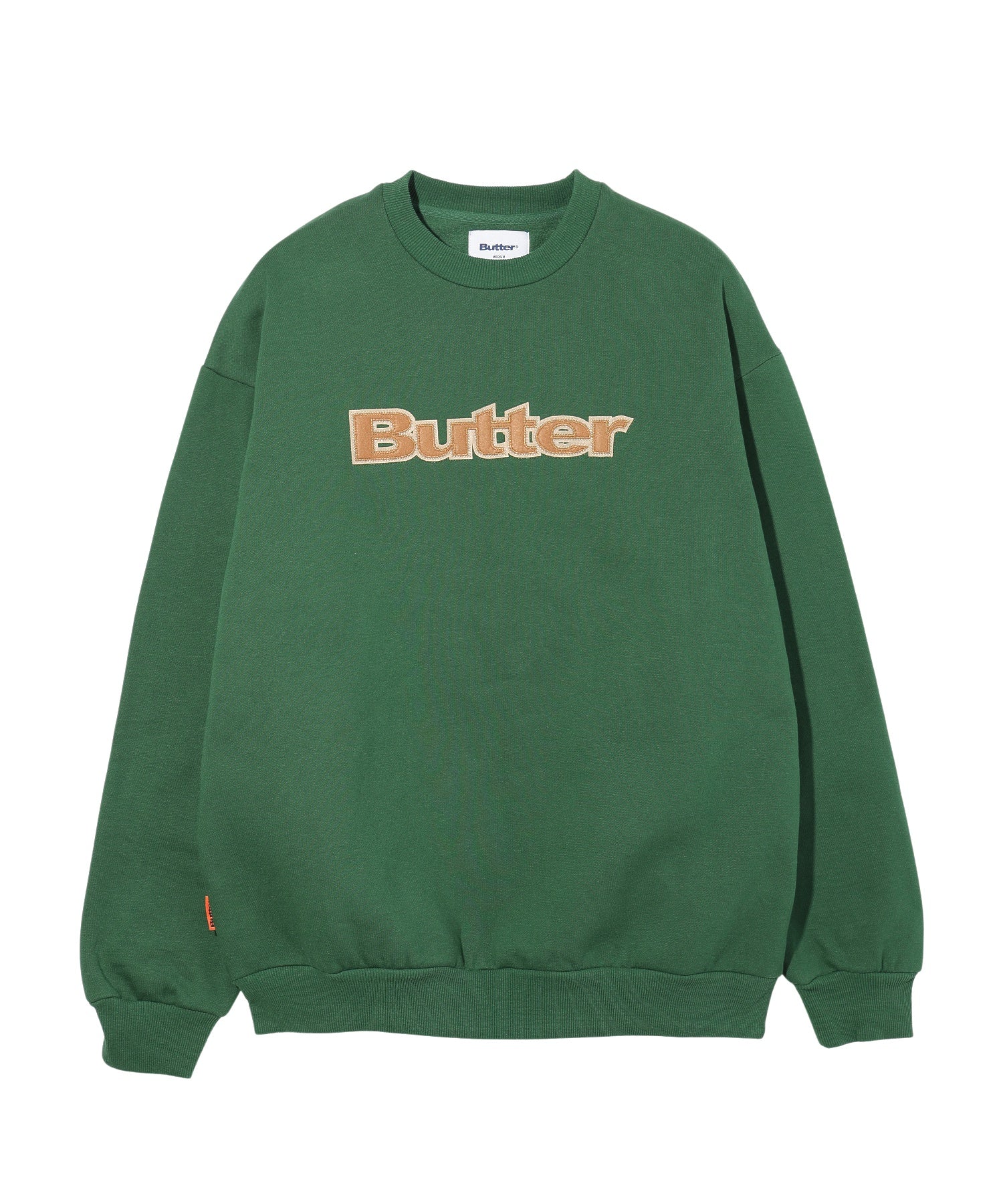 BUTTER/バター/Felt Logo Applique Crewneck - Image 2