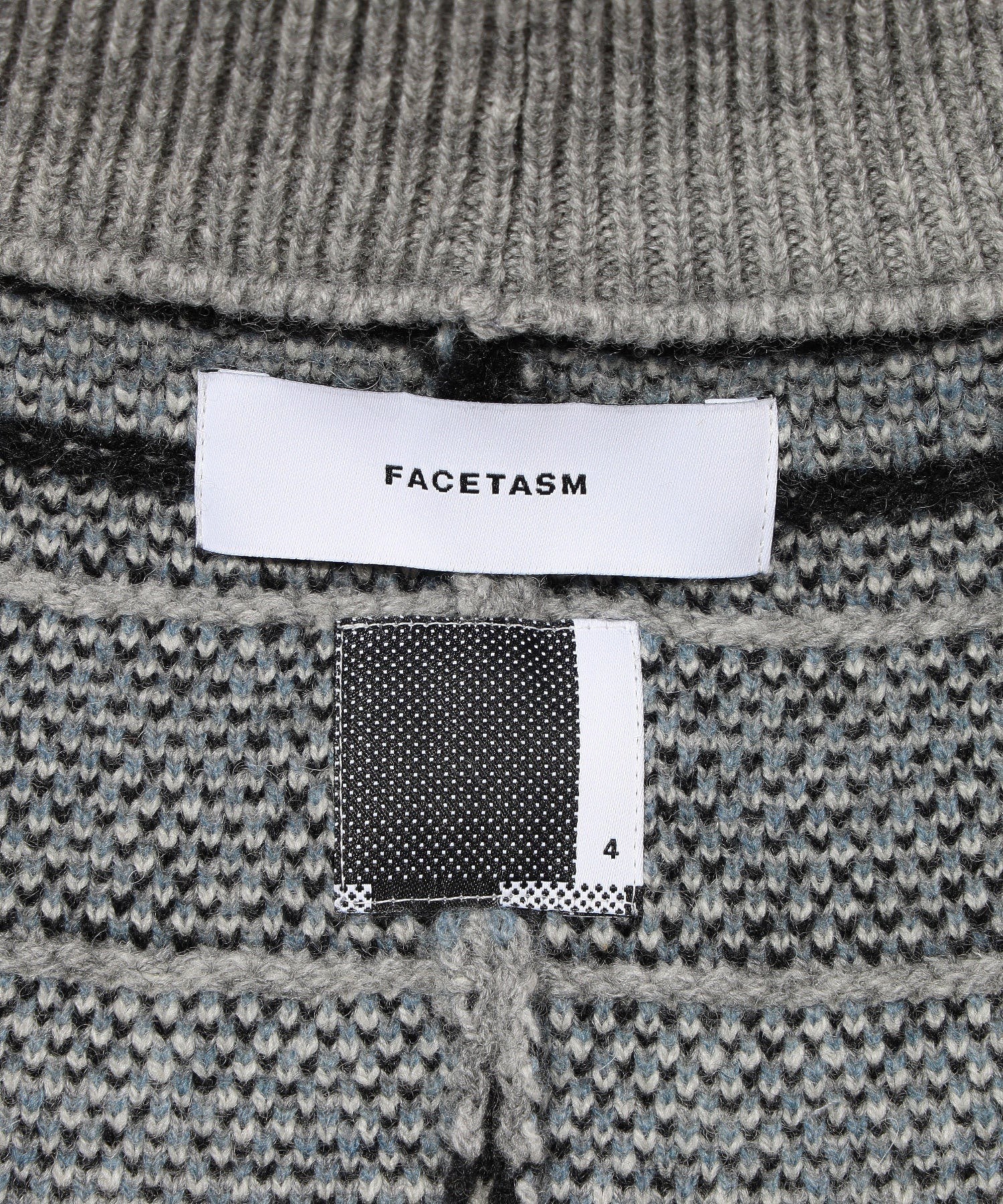 FACETASM/ファセッタズム/DECONSTRUCTED NORDIC KNIT/MKS-KN-U03 - Image 9
